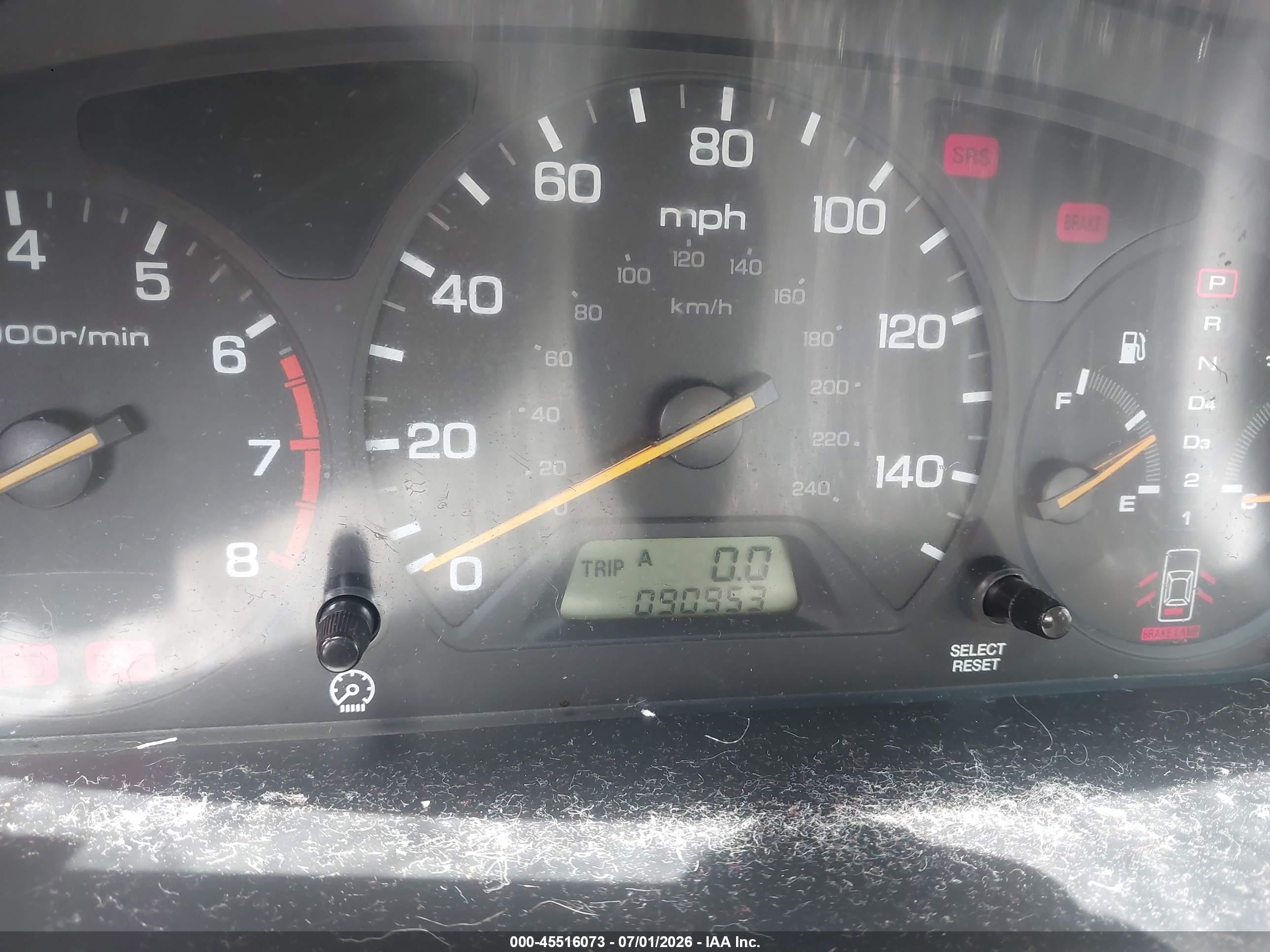 2000 Honda Accord 3.0 Ex Brown vin: 1HGCG1654YA002391