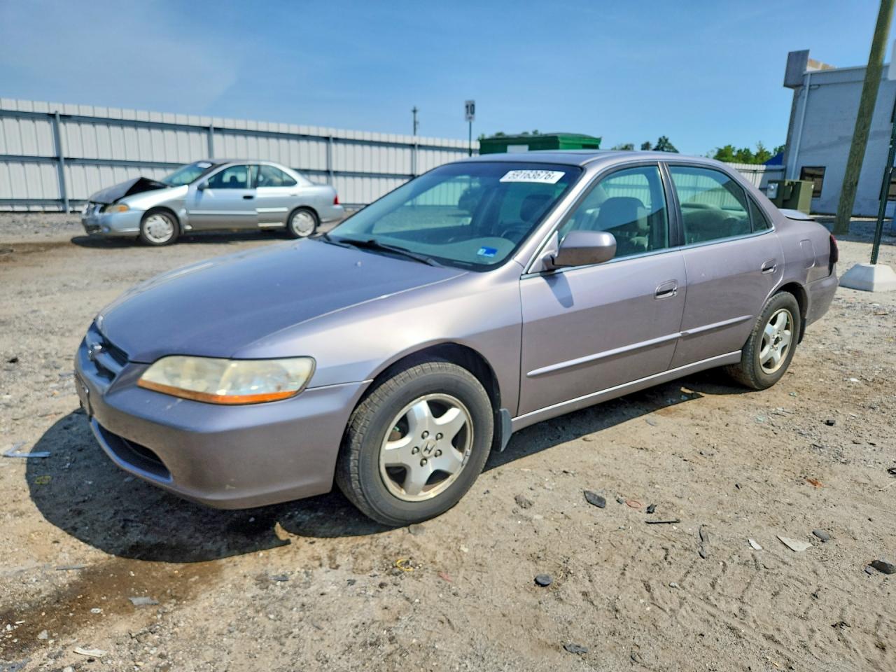 2000 Honda Accord Ex Silver vin: 1HGCG1654YA005727