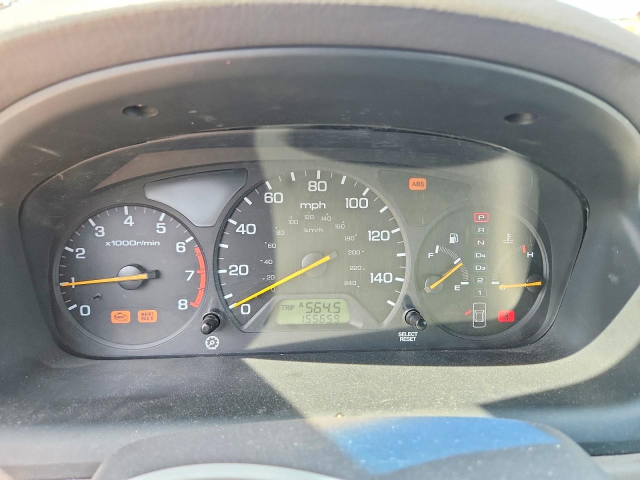2000 Honda Accord Ex Silver vin: 1HGCG1654YA005727