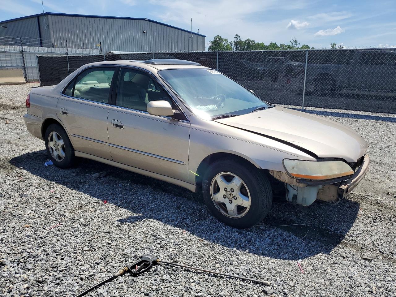 2000 Honda Accord Ex Tan vin: 1HGCG1654YA082842