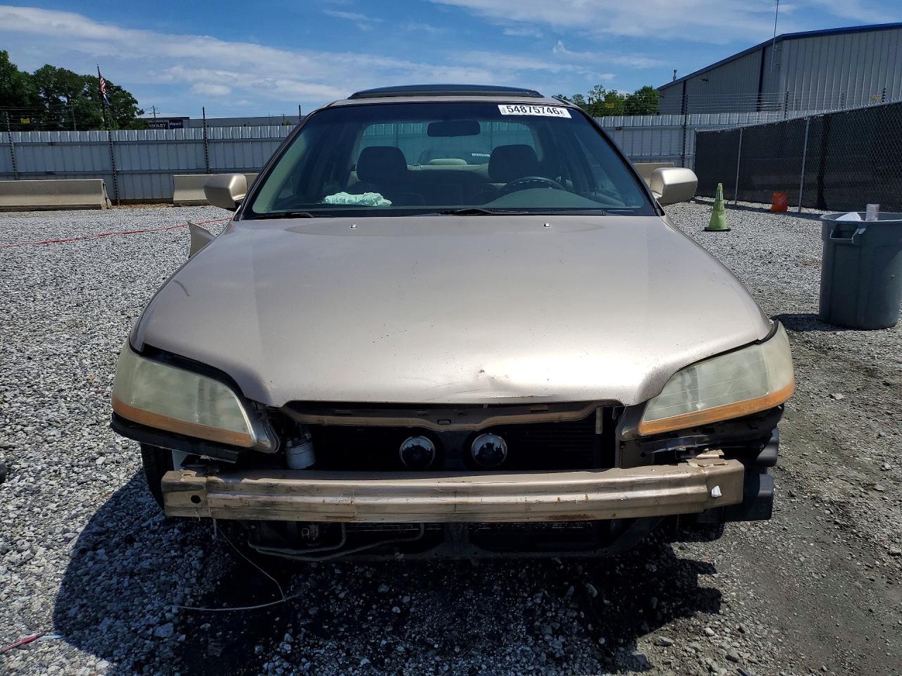 2000 Honda Accord Ex Tan vin: 1HGCG1654YA082842