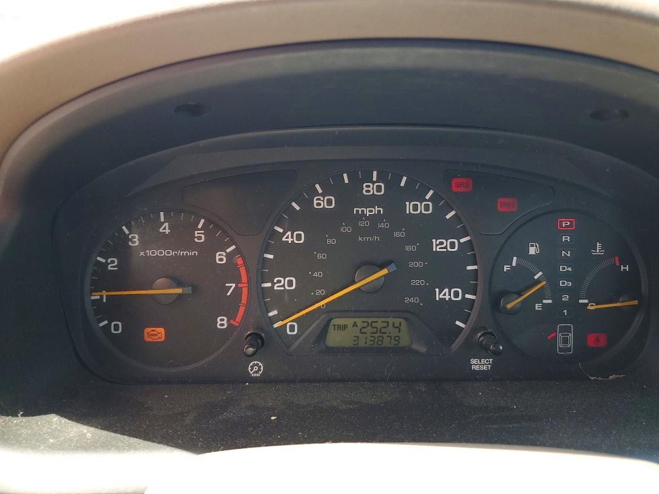 2000 Honda Accord Ex Tan vin: 1HGCG1654YA082842