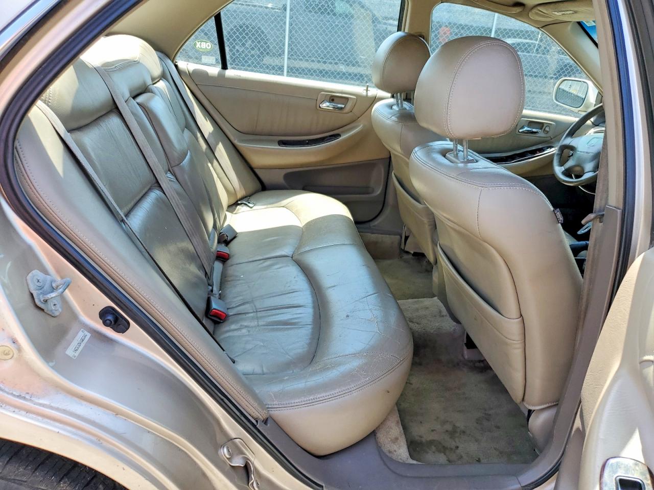 2000 Honda Accord Ex Tan vin: 1HGCG1654YA082842