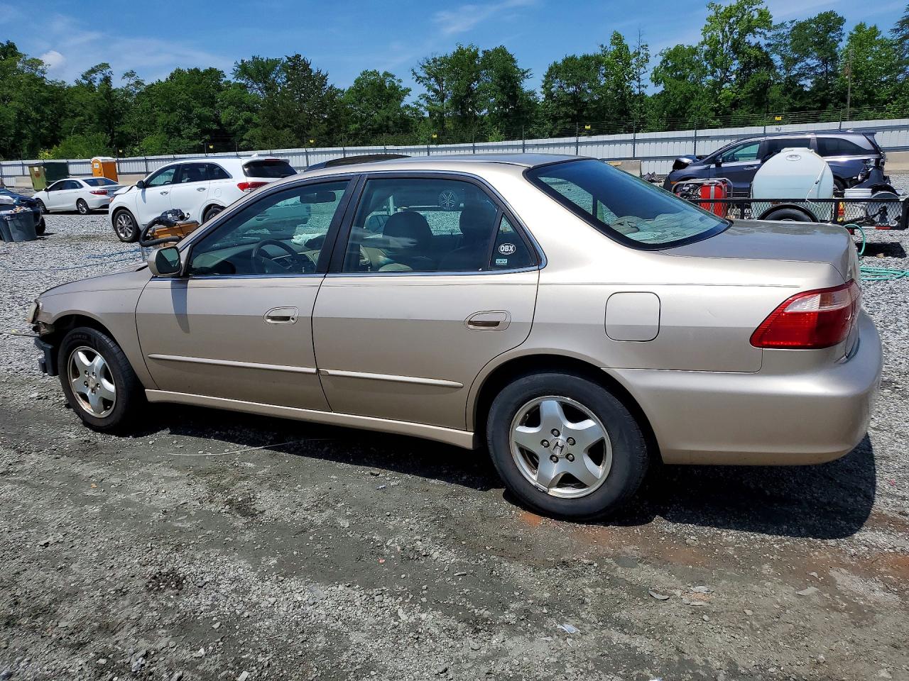 2000 Honda Accord Ex Tan vin: 1HGCG1654YA082842