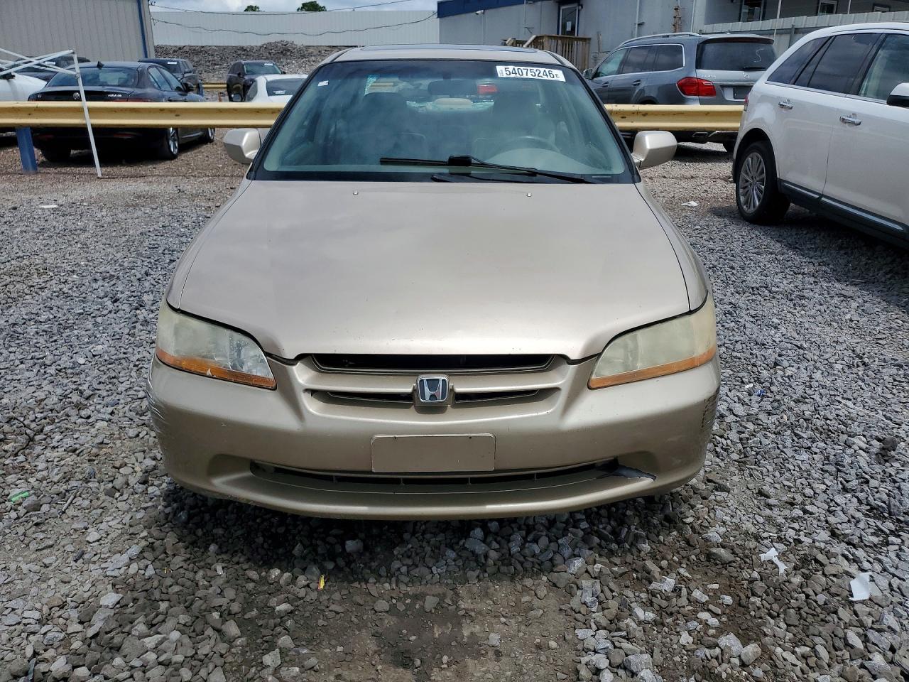 2000 Honda Accord Ex Beige vin: 1HGCG1654YA088334