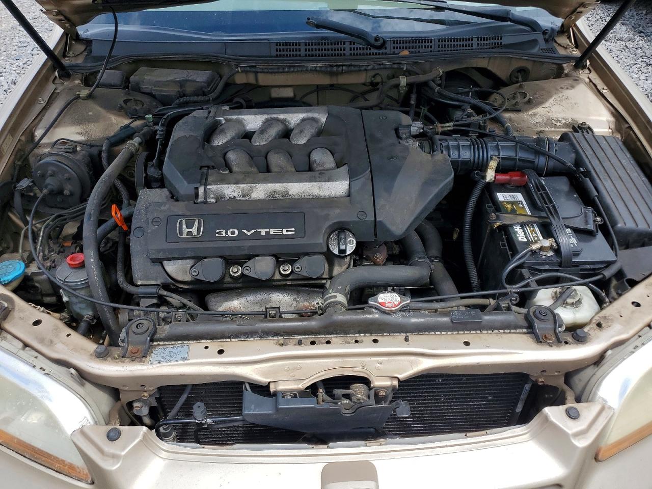 2000 Honda Accord Ex Beige vin: 1HGCG1654YA088334