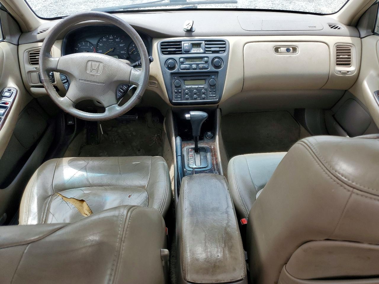 2000 Honda Accord Ex Beige vin: 1HGCG1654YA088334