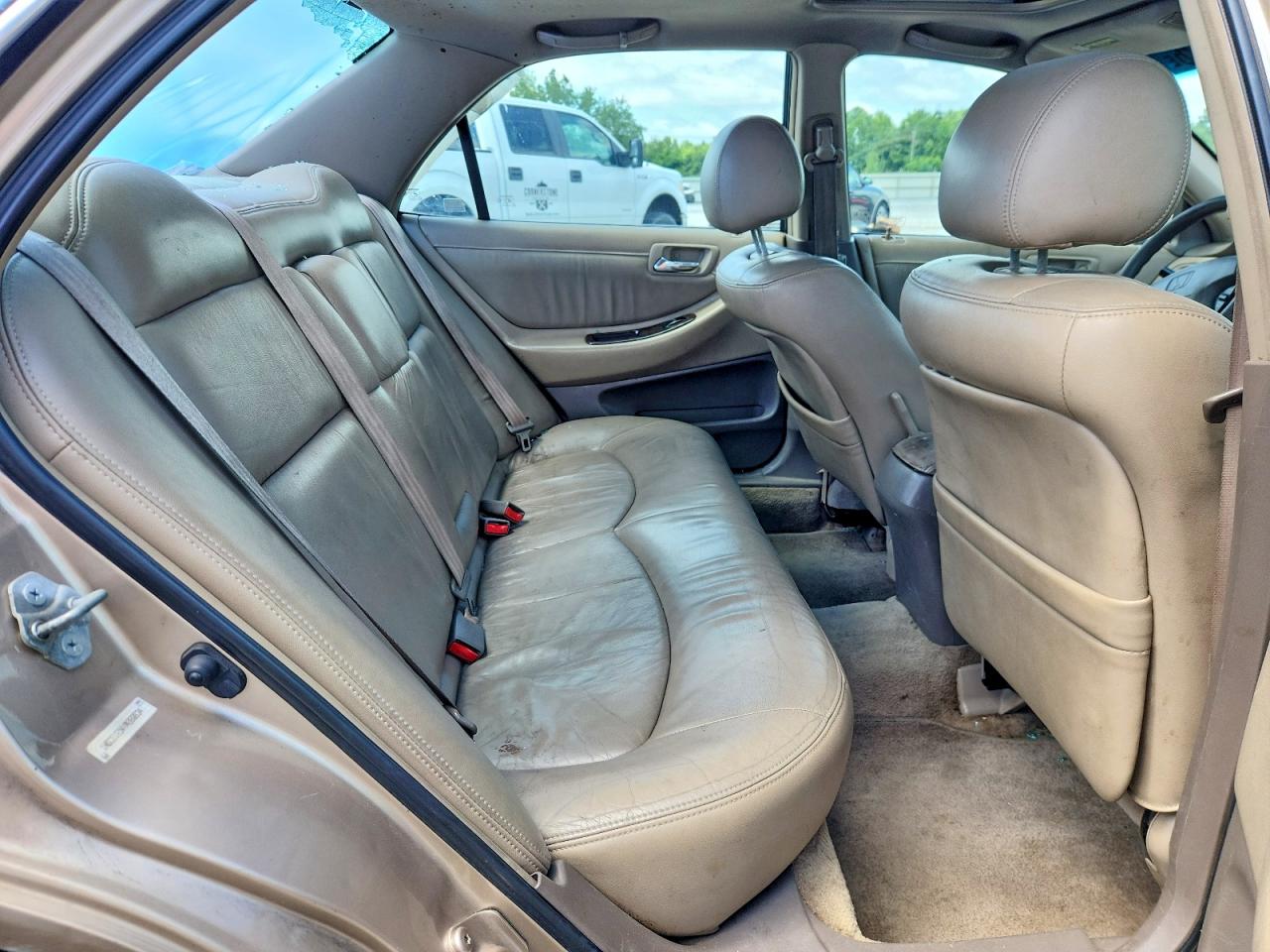 2000 Honda Accord Ex Beige vin: 1HGCG1654YA088334