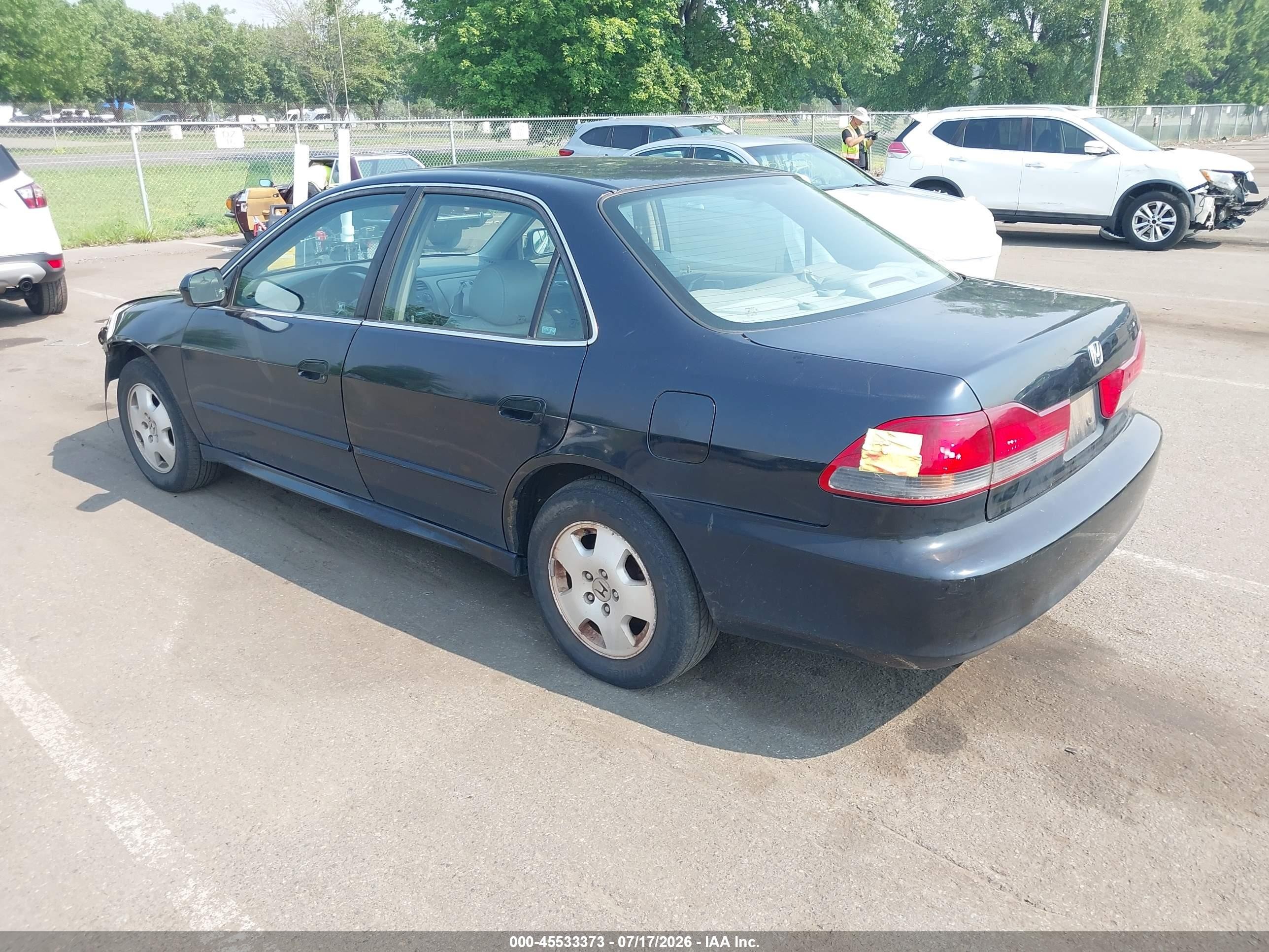 2001 Honda Accord 3.0 Ex Black vin: 1HGCG16551A028052