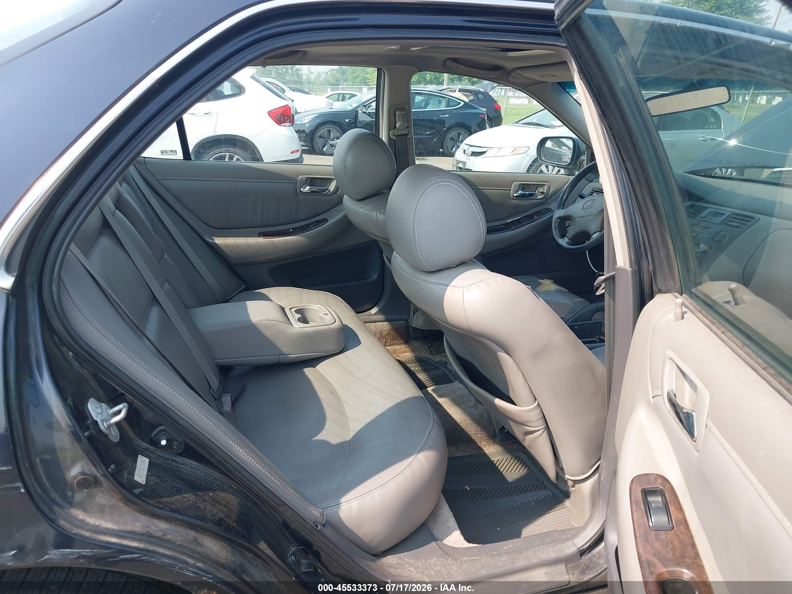 2001 Honda Accord 3.0 Ex Black vin: 1HGCG16551A028052