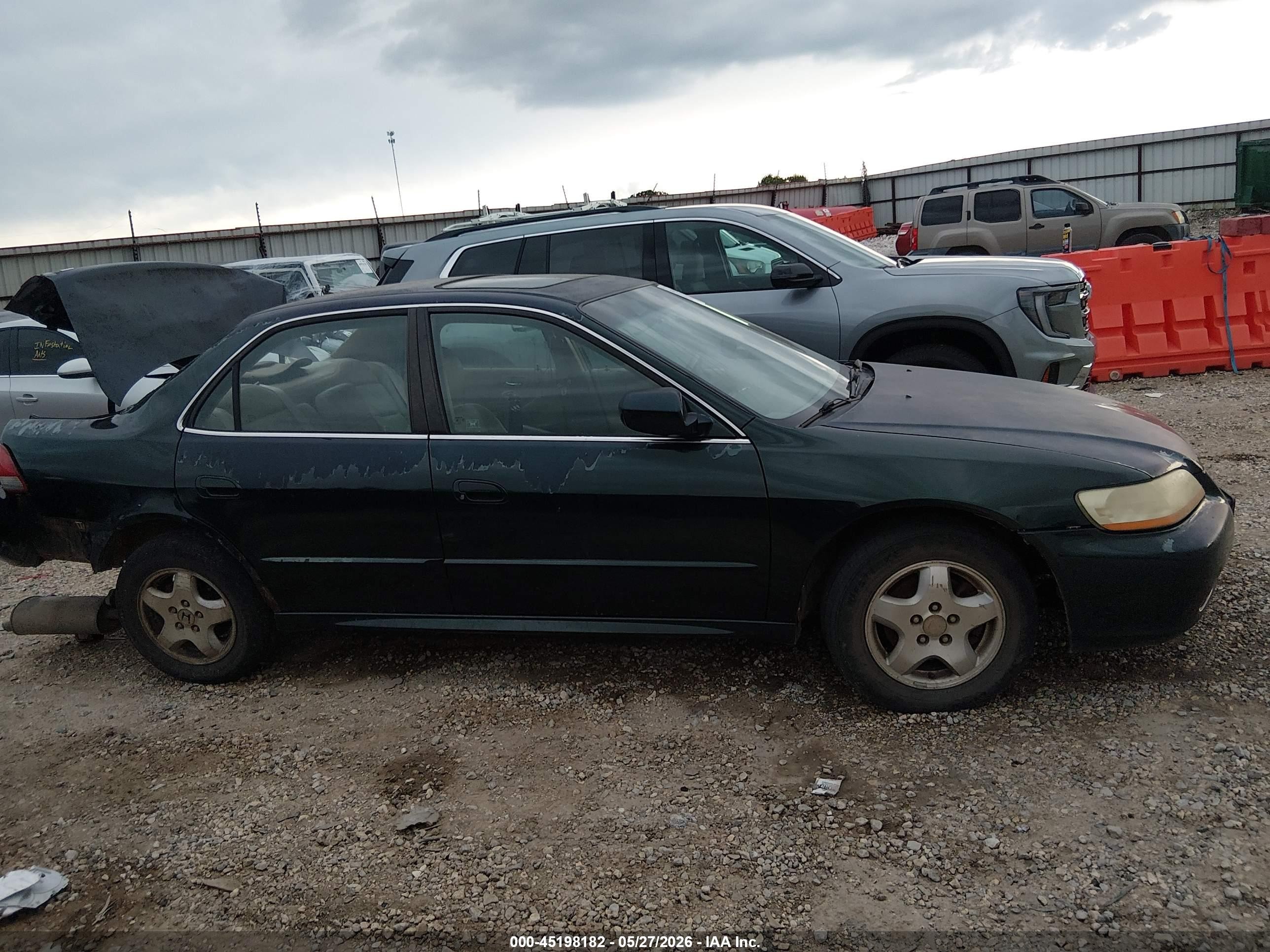 2001 Honda Accord 3.0 Ex Green vin: 1HGCG16551A040539