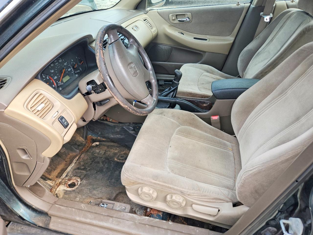 2001 Honda Accord Ex Green vin: 1HGCG16551A075596