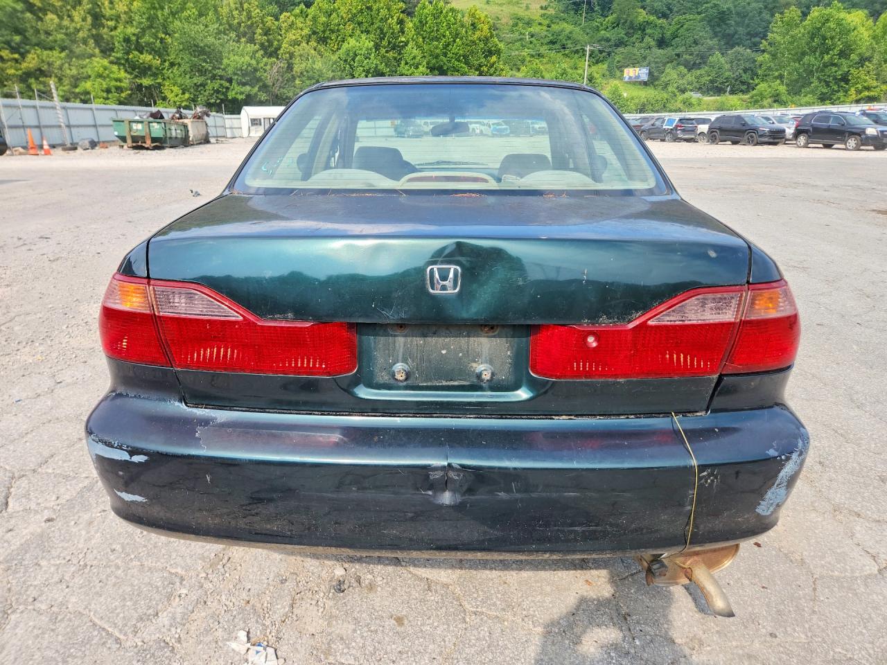 2001 Honda Accord Ex Green vin: 1HGCG16551A075596