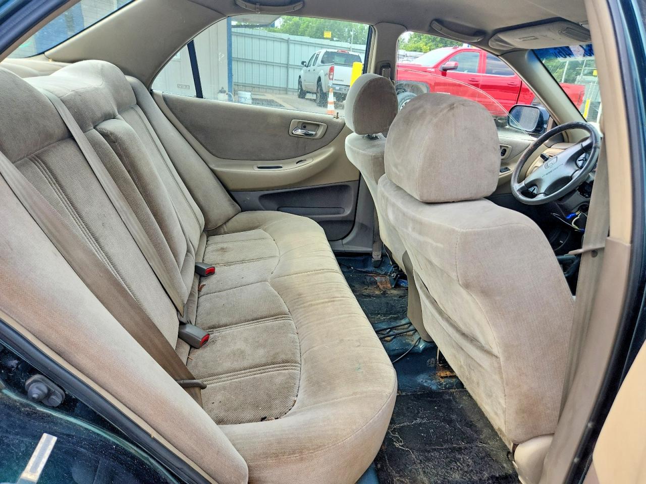 2001 Honda Accord Ex Green vin: 1HGCG16551A075596