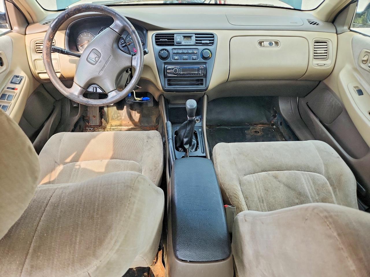 2001 Honda Accord Ex Green vin: 1HGCG16551A075596