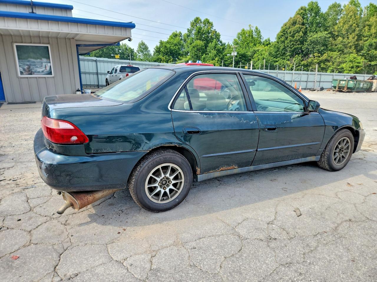 2001 Honda Accord Ex Green vin: 1HGCG16551A075596