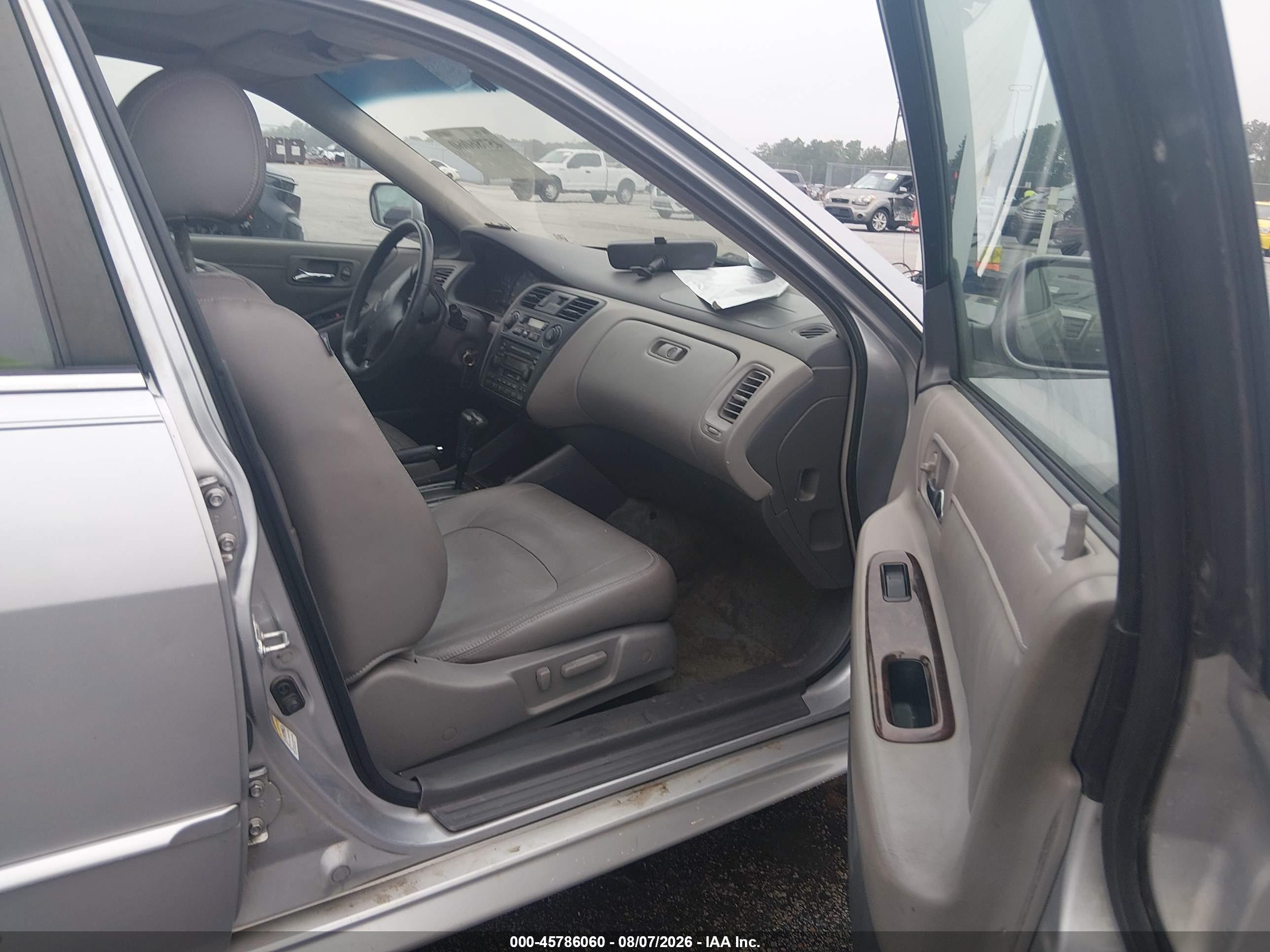 2002 Honda Accord 3.0 Ex Gray vin: 1HGCG16552A020244