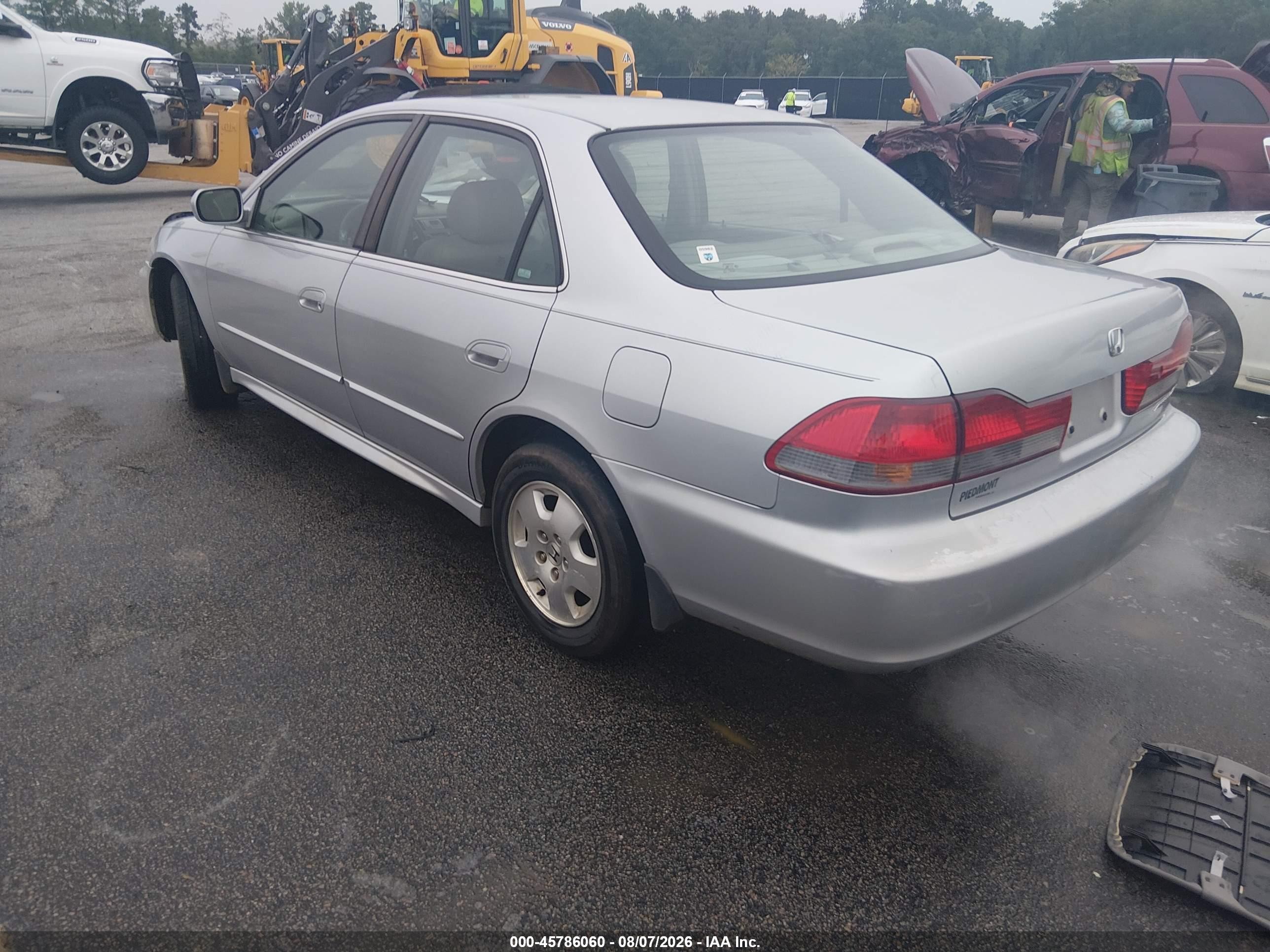 2002 Honda Accord 3.0 Ex Gray vin: 1HGCG16552A020244