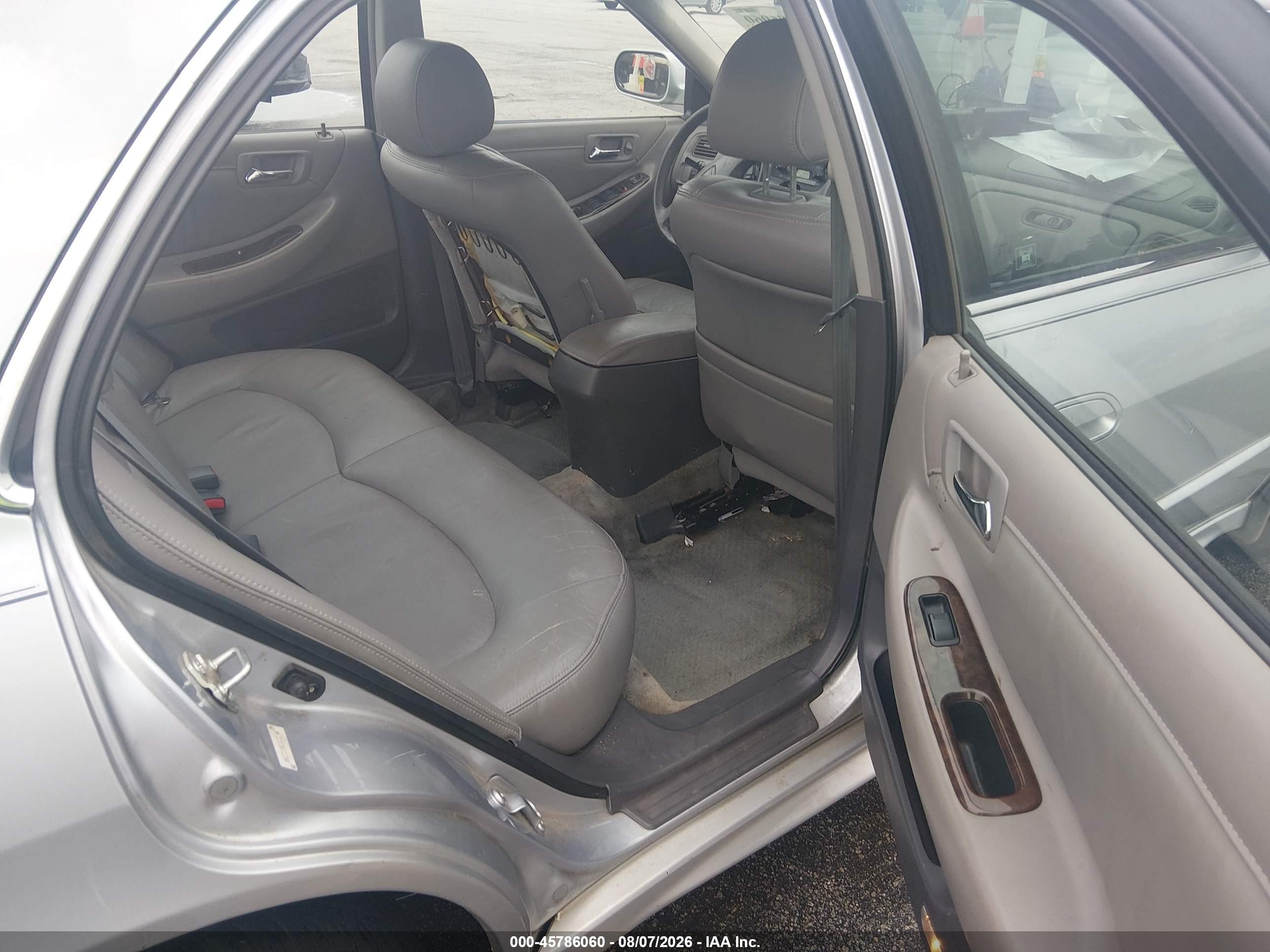 2002 Honda Accord 3.0 Ex Gray vin: 1HGCG16552A020244
