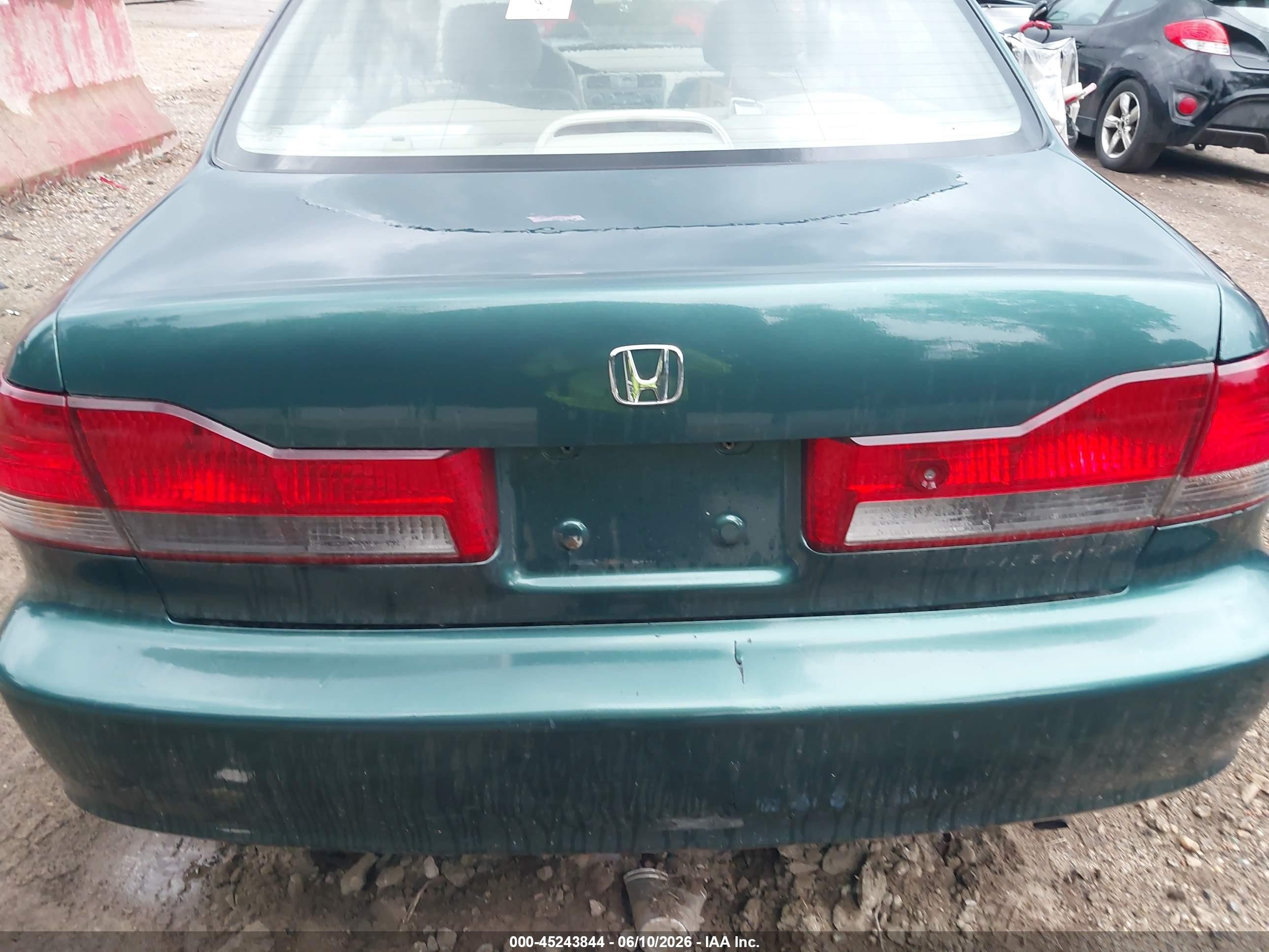 2002 Honda Accord 3.0 Ex Green vin: 1HGCG16552A022527