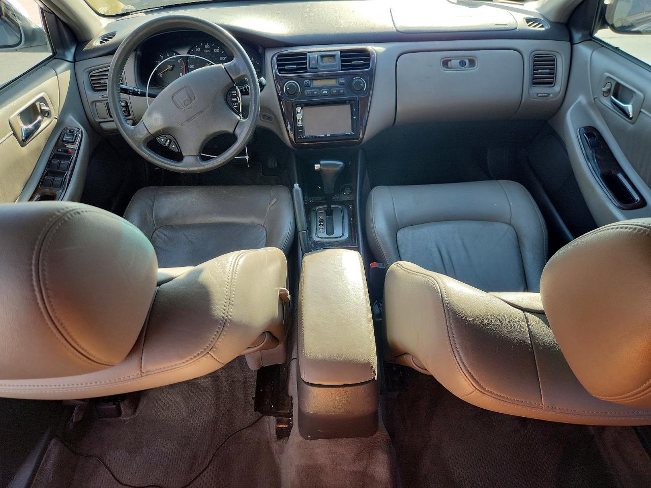 2002 Honda Accord Ex Silver vin: 1HGCG16552A055768