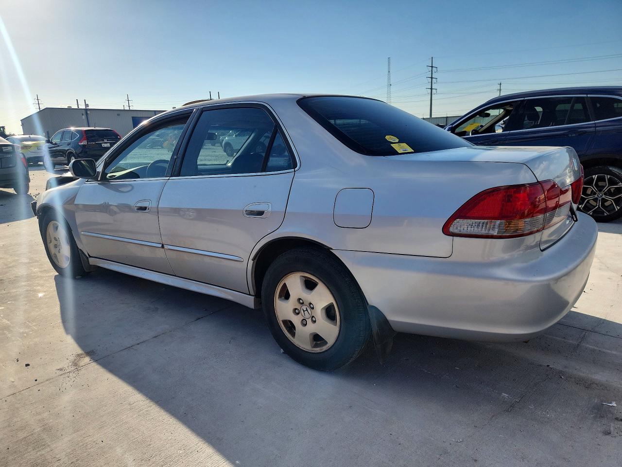 2002 Honda Accord Ex Silver vin: 1HGCG16552A055768