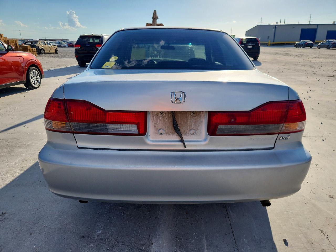 2002 Honda Accord Ex Silver vin: 1HGCG16552A055768