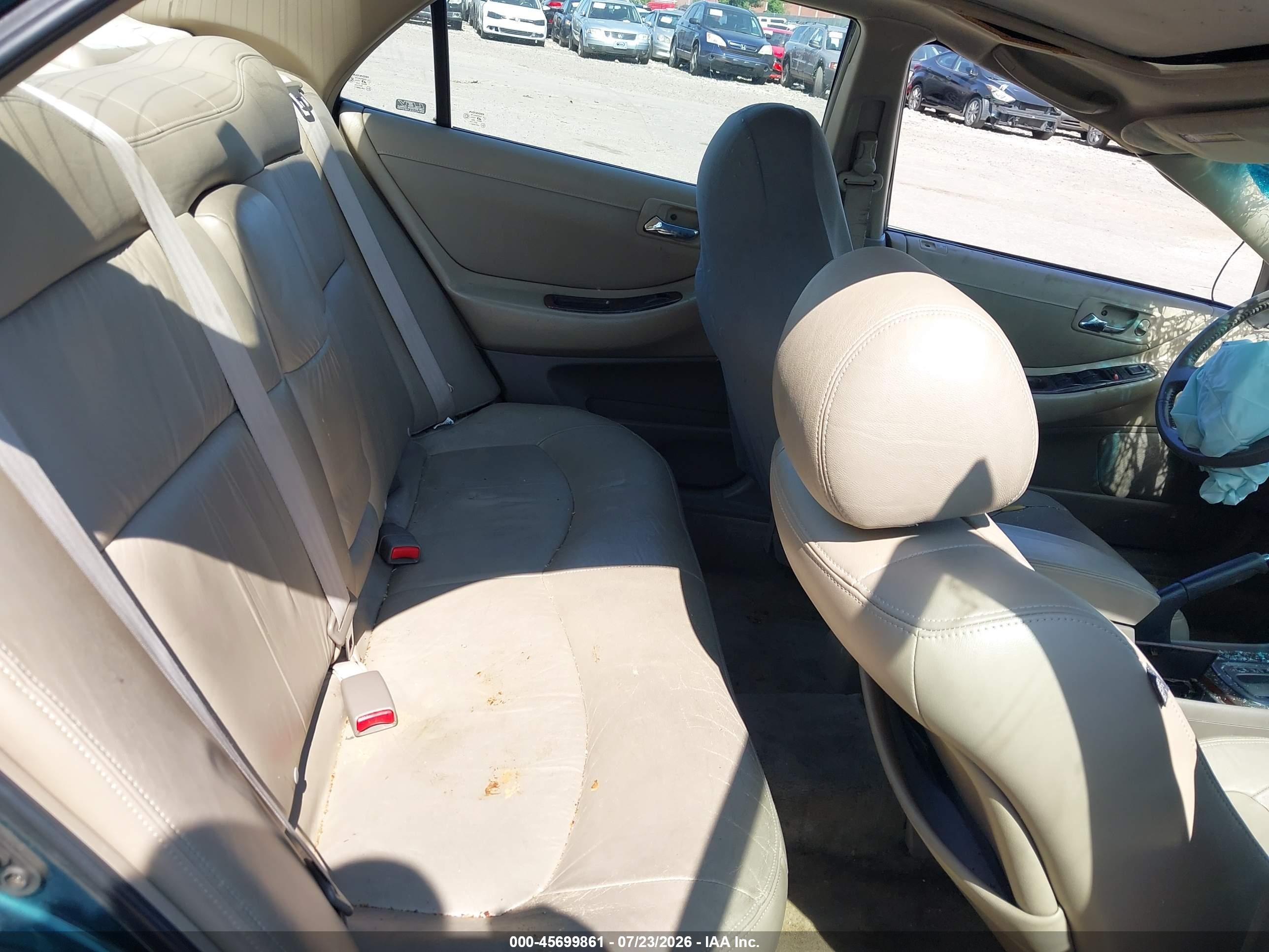 2002 Honda Accord 3.0 Ex Green vin: 1HGCG16552A057827