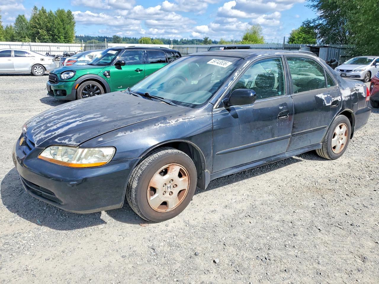 2002 Honda Accord Ex Черный vin: 1HGCG16552A064132