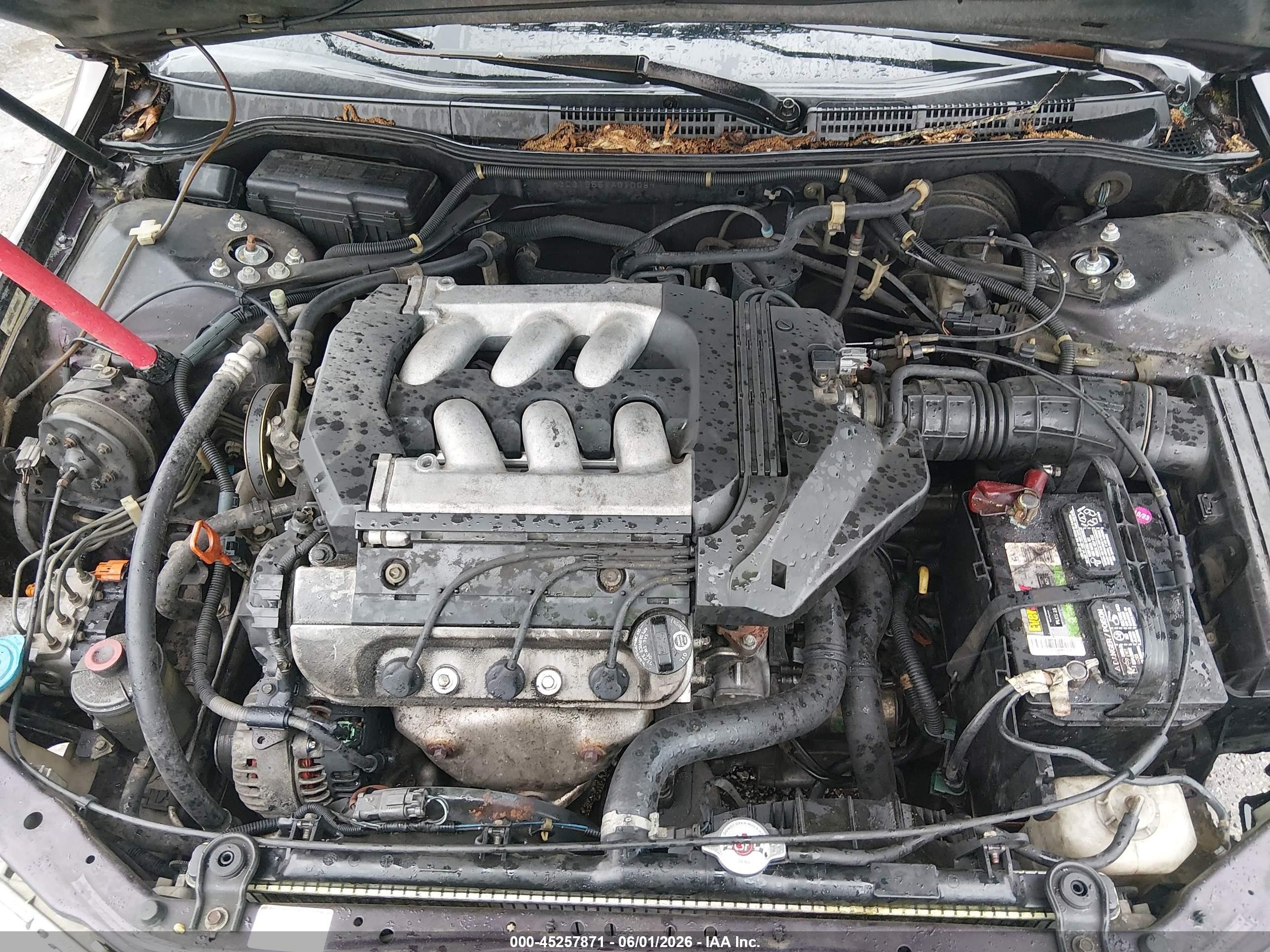 1998 Honda Accord Ex V6 Purple vin: 1HGCG1655WA010089