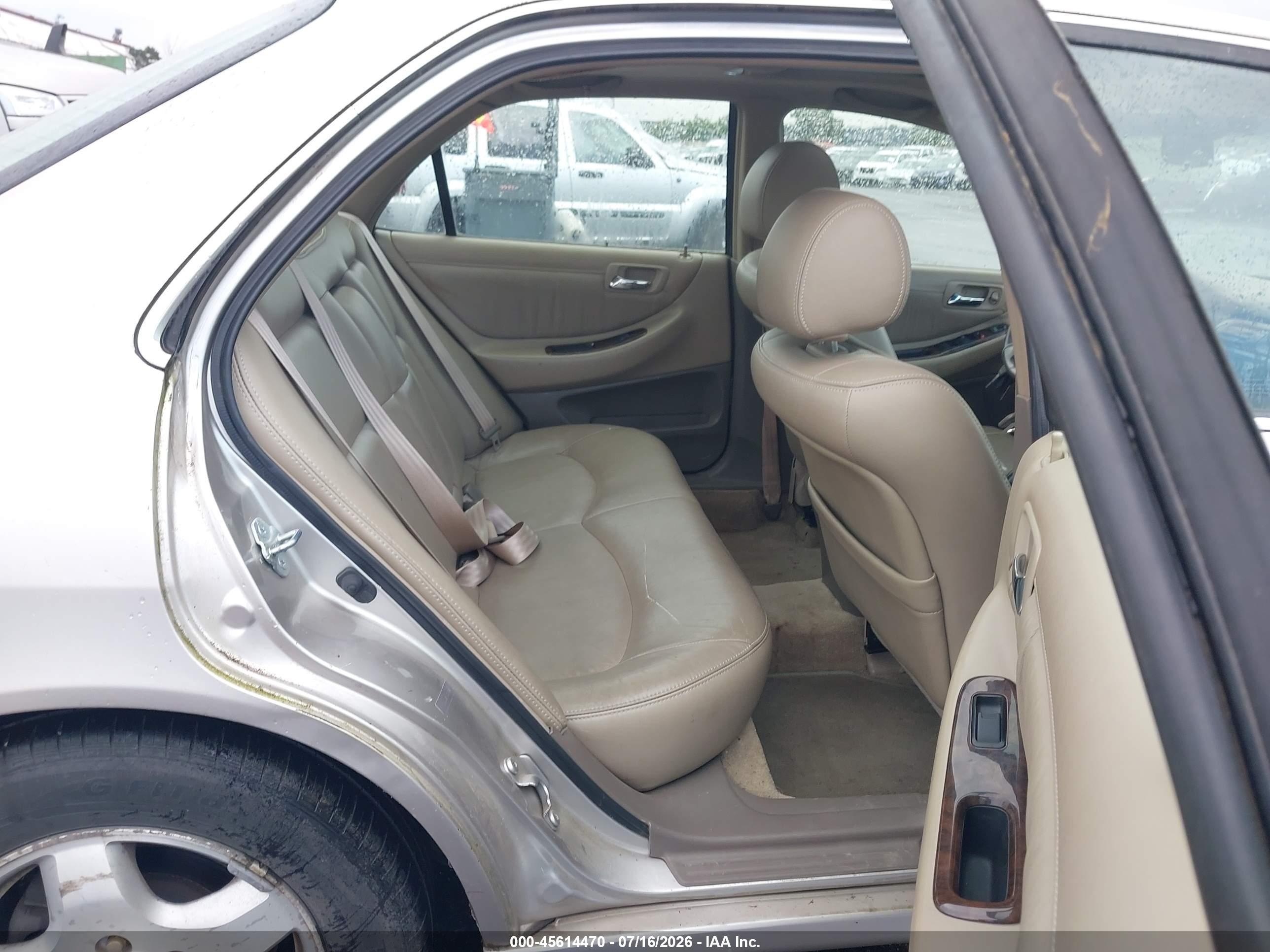 1998 Honda Accord Ex V6 Silver vin: 1HGCG1655WA062936