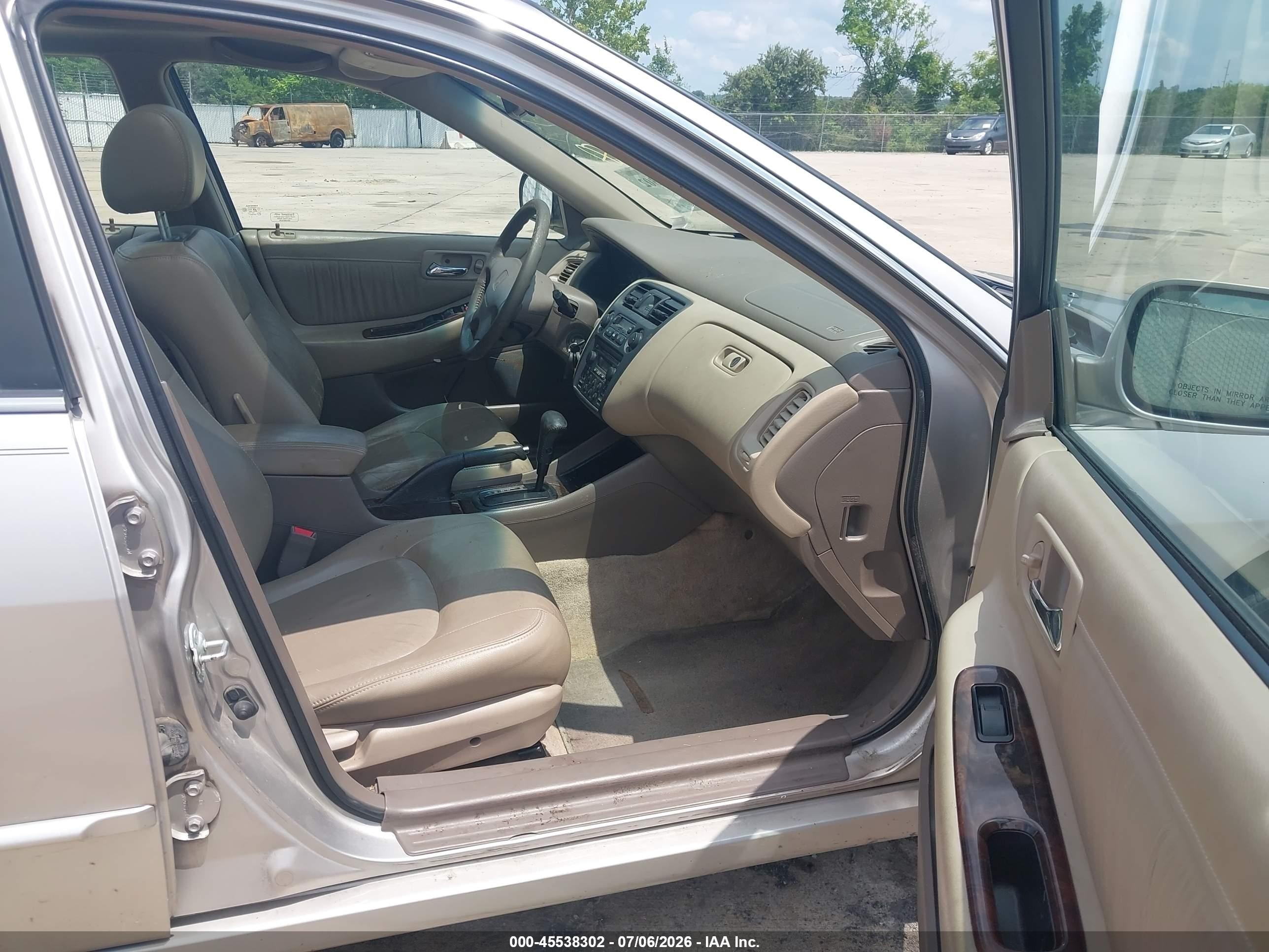 1999 Honda Accord Ex V6 Серебряный vin: 1HGCG1655XA051291