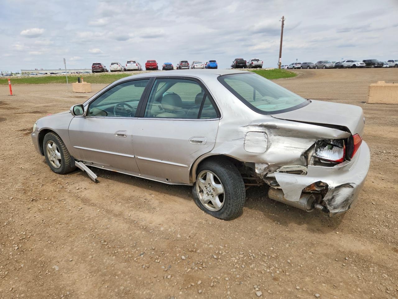 1999 Honda Accord Ex Silver vin: 1HGCG1655XA800025