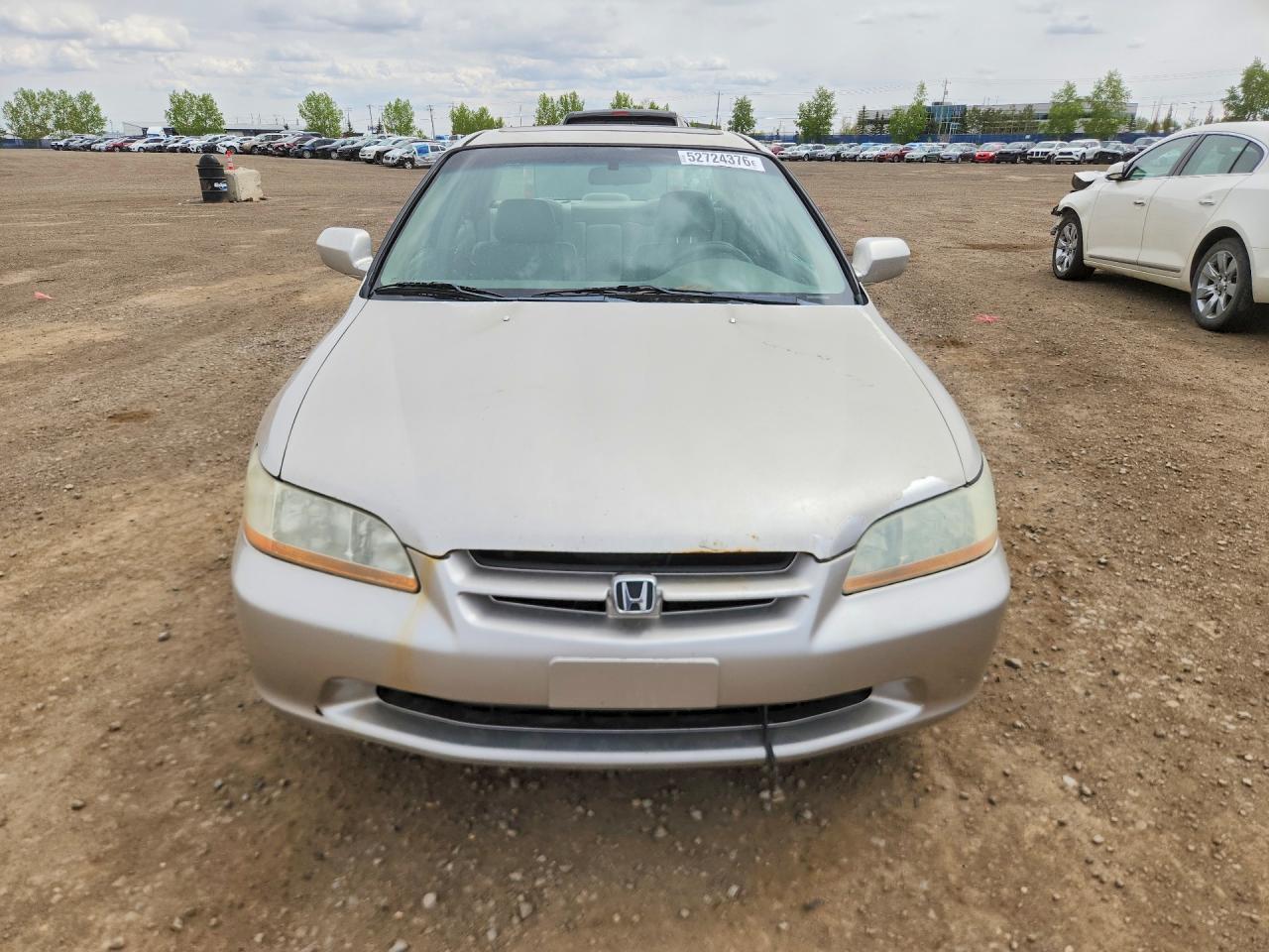 1999 Honda Accord Ex Silver vin: 1HGCG1655XA800025