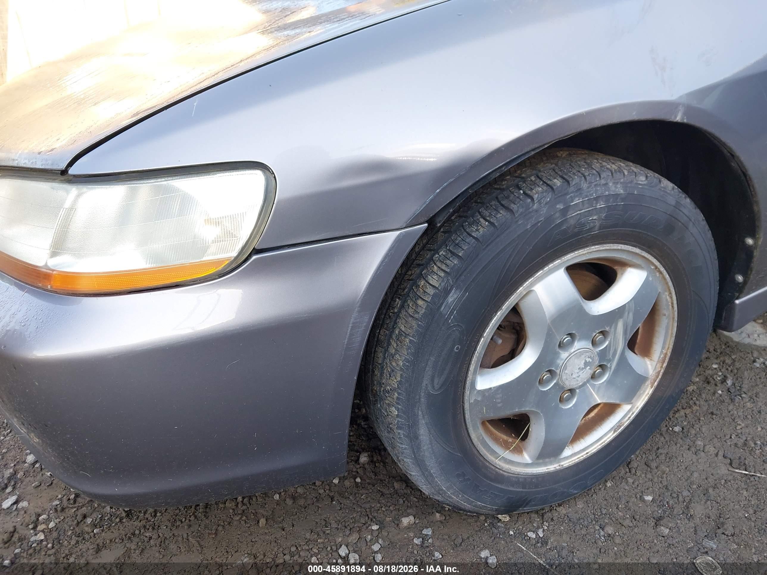 2000 Honda Accord 3.0 Ex Бежевый vin: 1HGCG1655YA070229