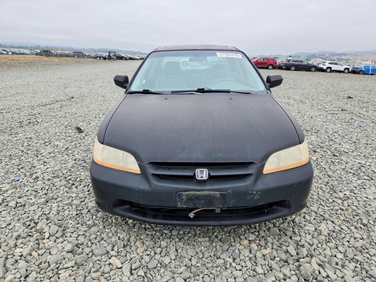 2000 Honda Accord Ex Black vin: 1HGCG1655YA086527