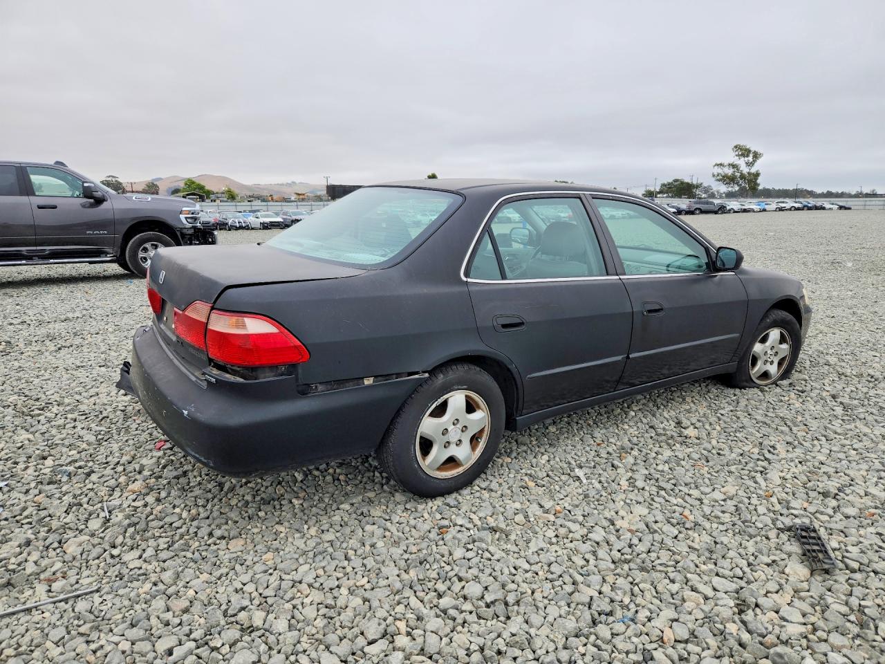 2000 Honda Accord Ex Black vin: 1HGCG1655YA086527