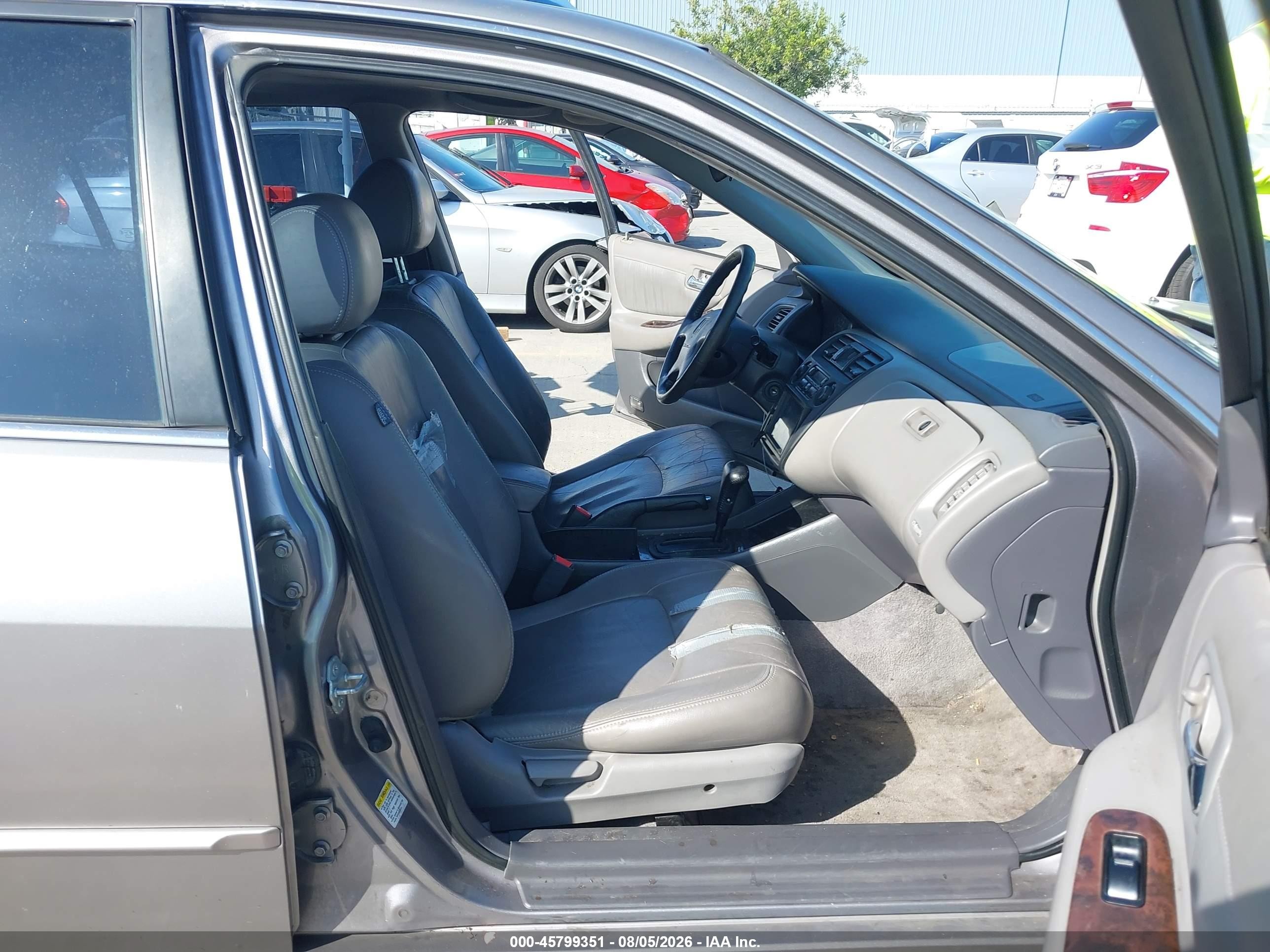 2000 Honda Accord 3.0 Ex Gray vin: 1HGCG1655YA101706