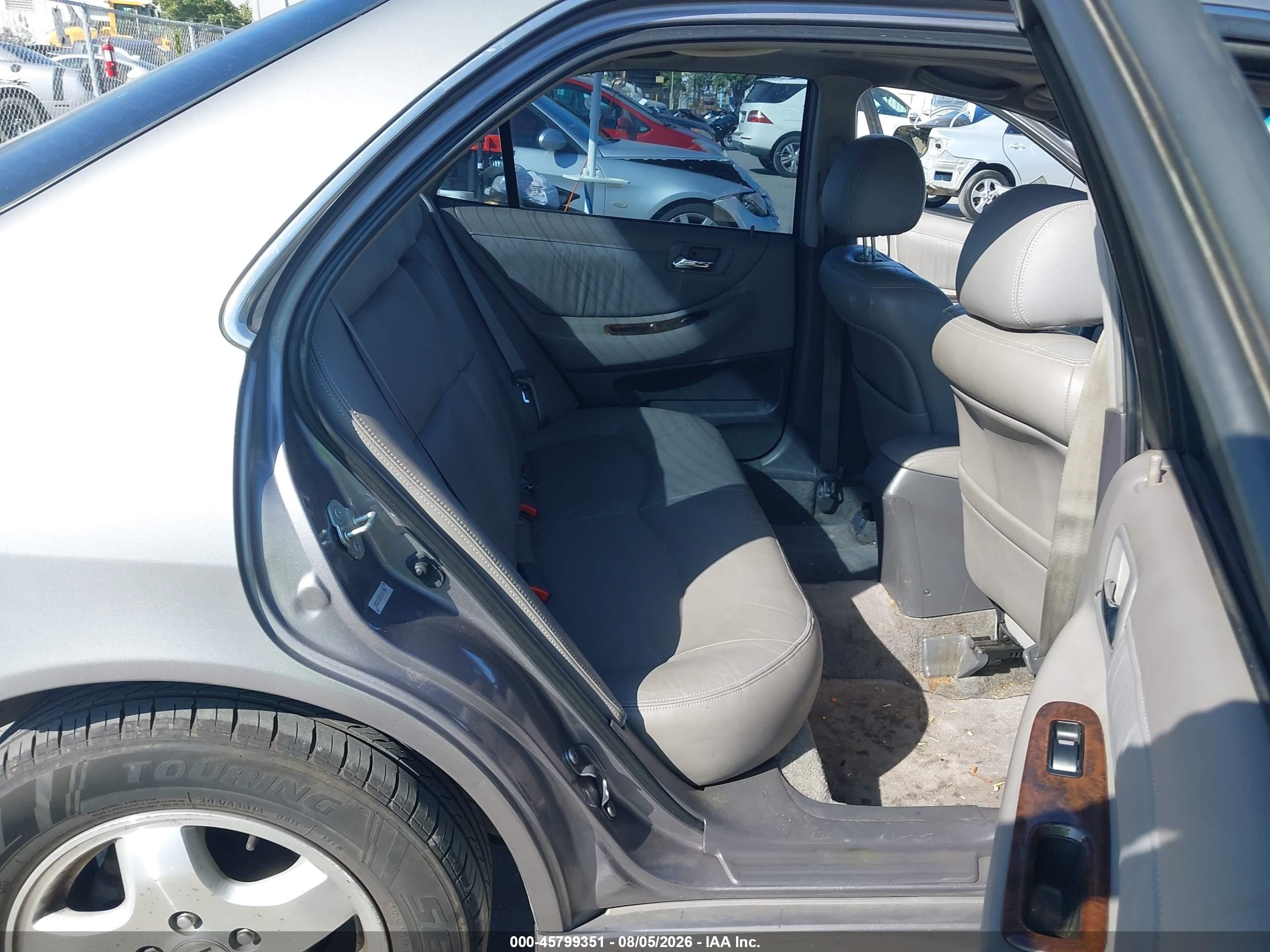 2000 Honda Accord 3.0 Ex Gray vin: 1HGCG1655YA101706