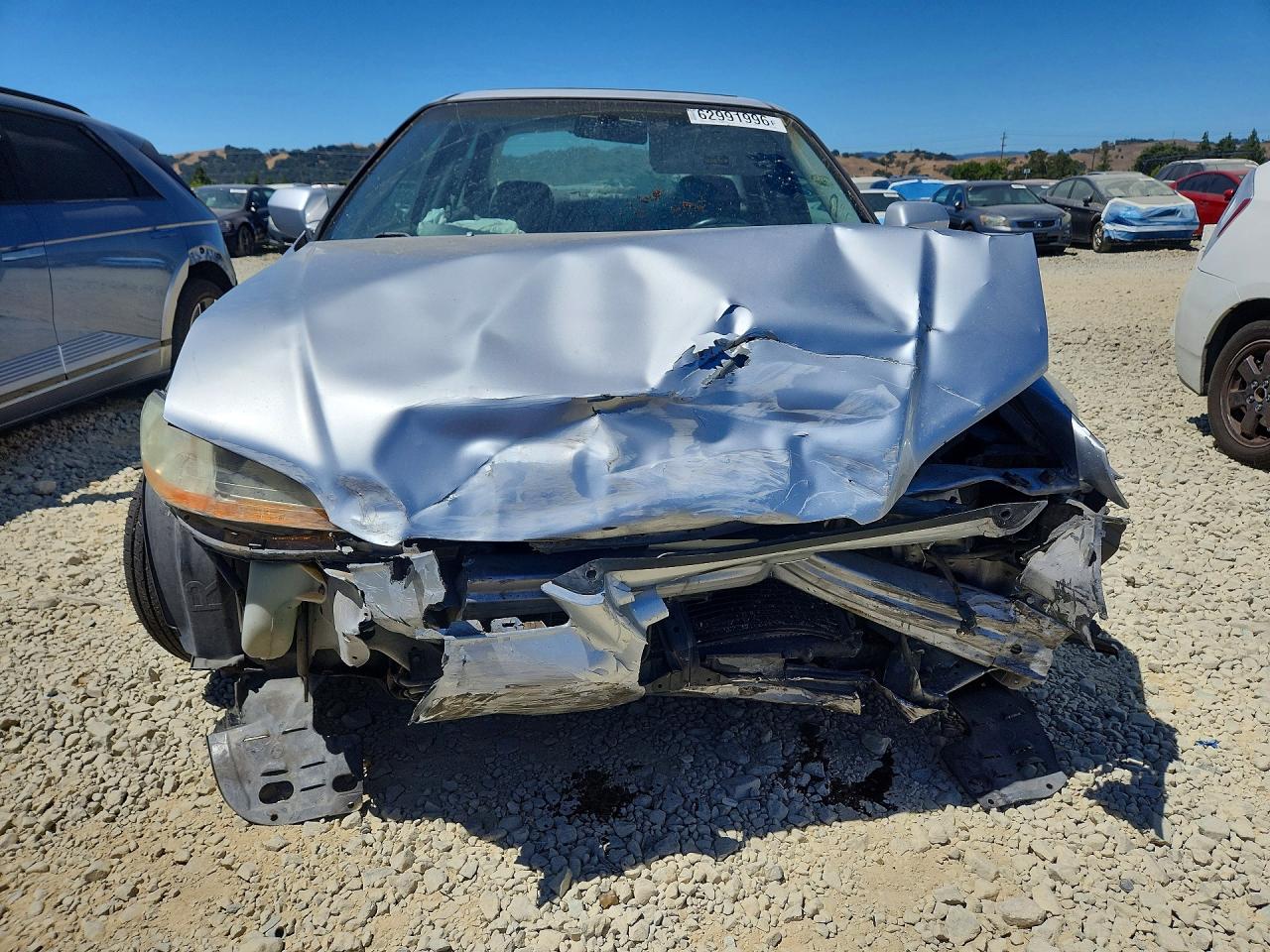 2001 Honda Accord Ex Серебряный vin: 1HGCG16561A056006