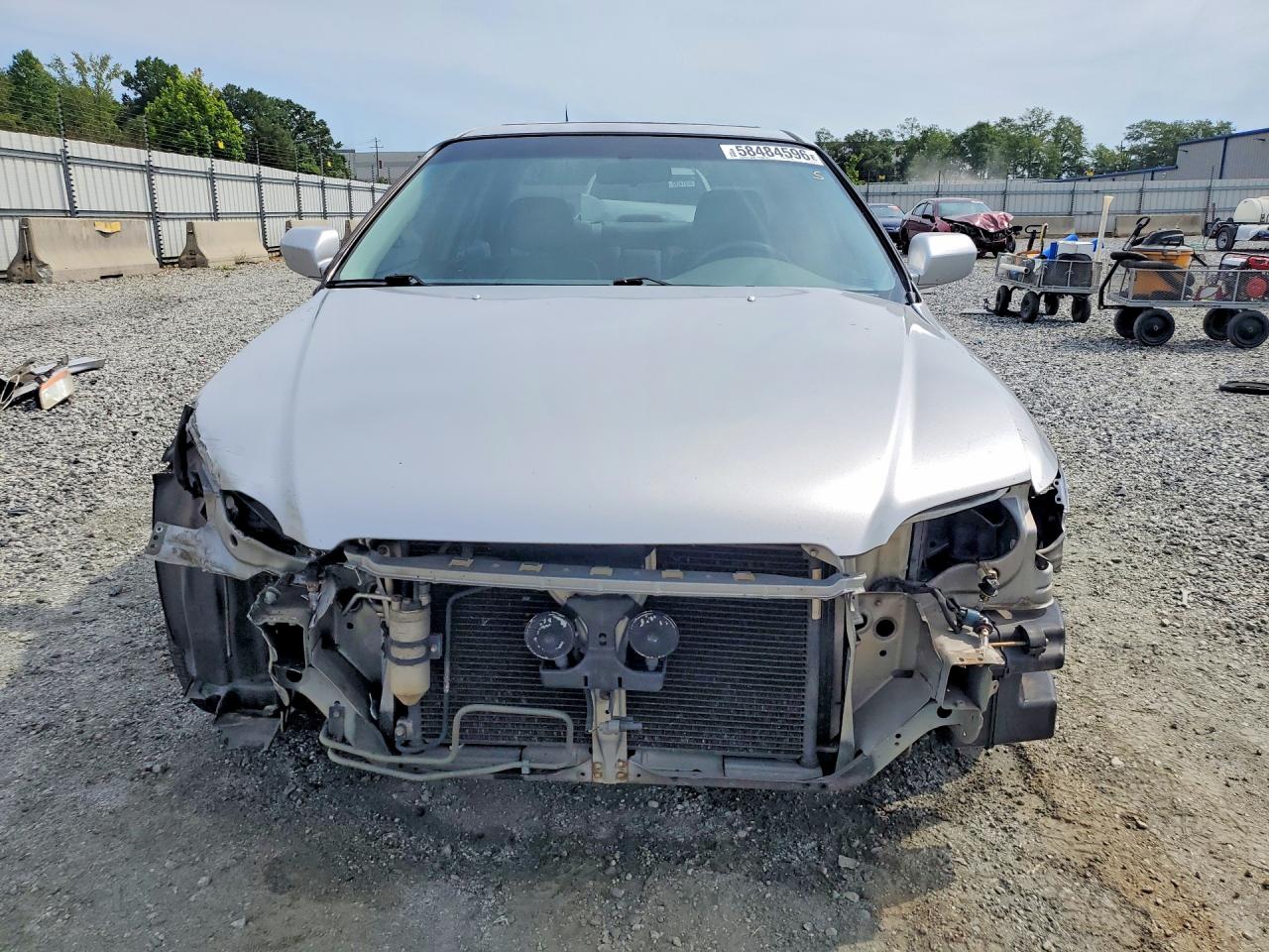 2002 Honda Accord Ex Silver vin: 1HGCG16562A027199