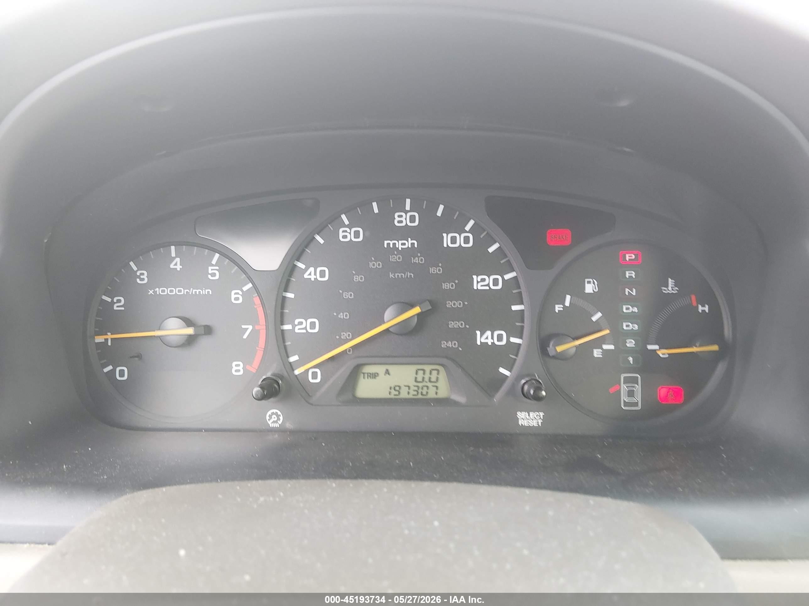 2002 Honda Accord 3.0 Ex Red vin: 1HGCG16562A049574