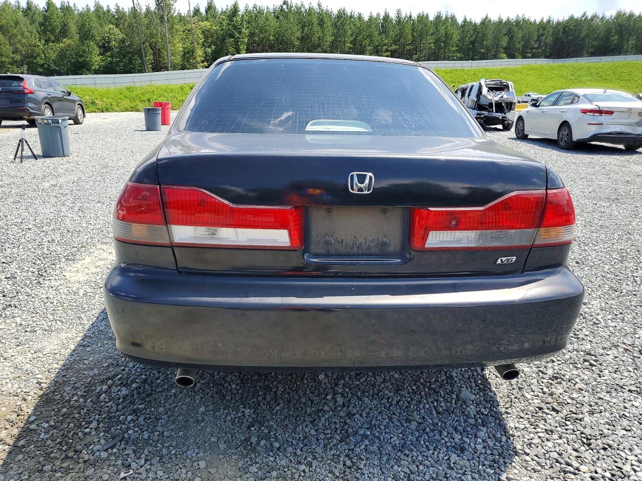 2002 Honda Accord Ex Charcoal vin: 1HGCG16562A075012