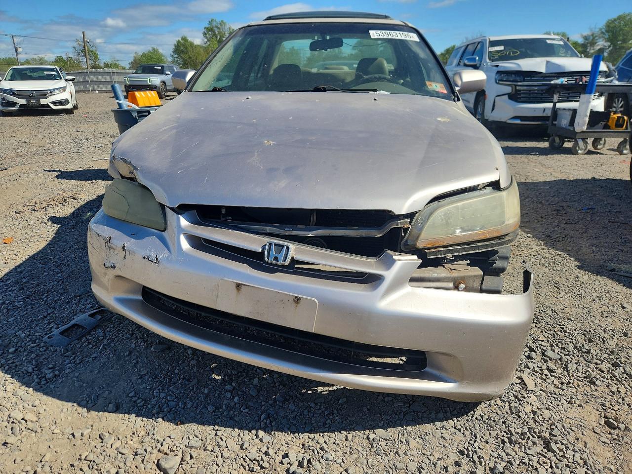 1998 Honda Accord Ex Бежевый vin: 1HGCG1656WA048091