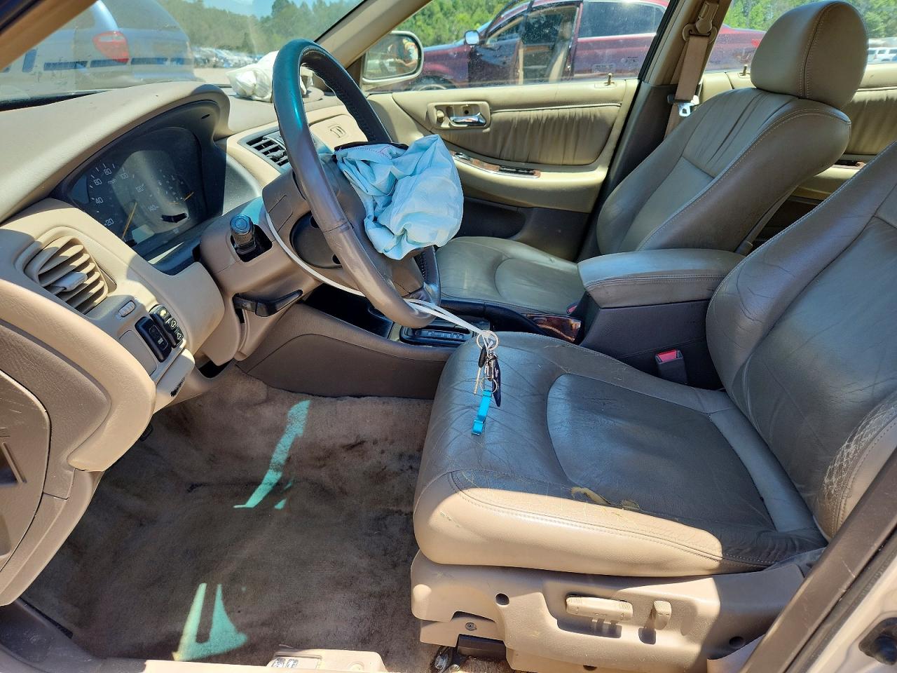 1999 Honda Accord Ex Gray vin: 1HGCG1656XA065541