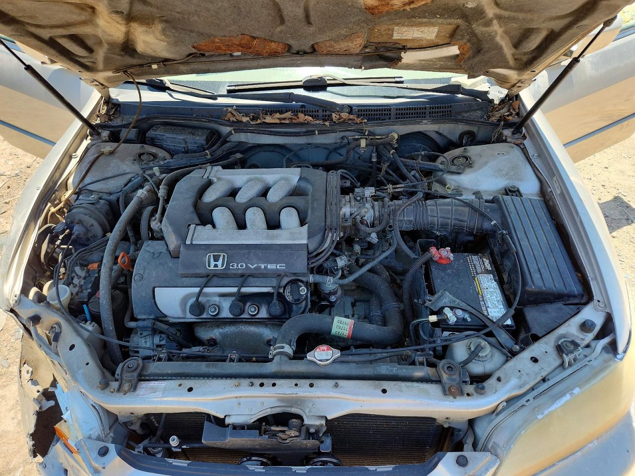 1999 Honda Accord Ex Gray vin: 1HGCG1656XA065541