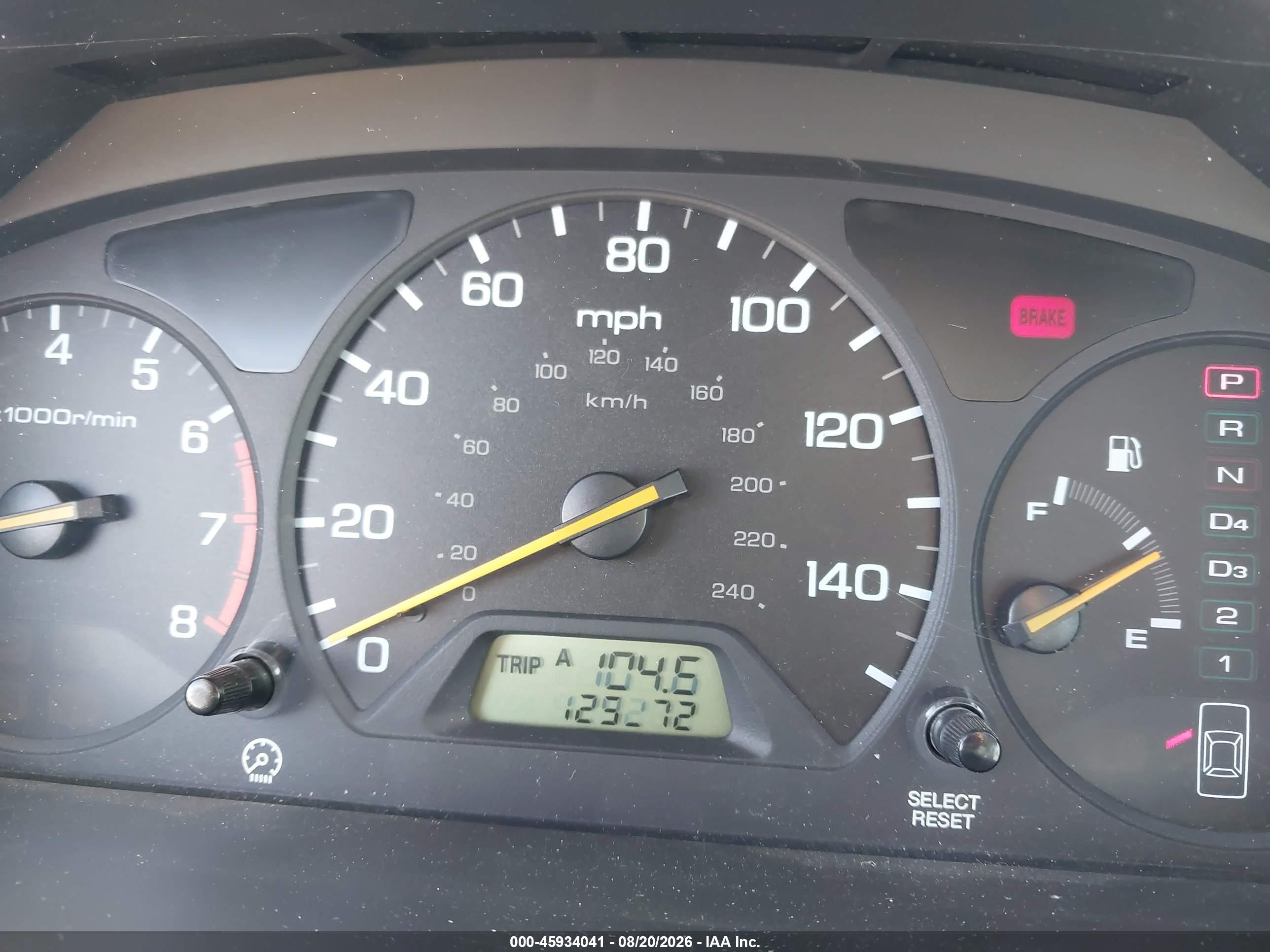 2000 Honda Accord 3.0 Ex Silver vin: 1HGCG1656YA037899