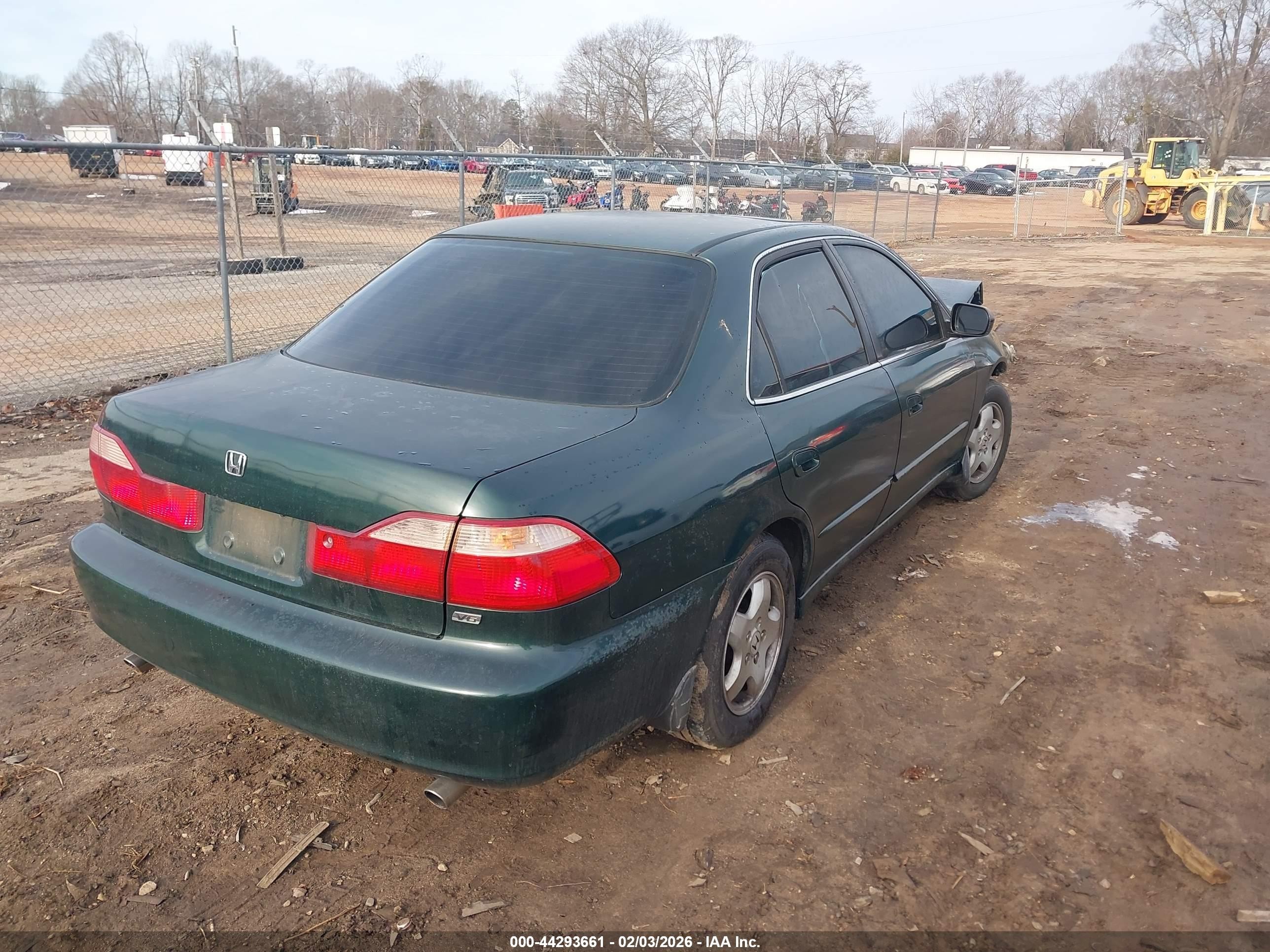 2000 Honda Accord 3.0 Ex Зеленый vin: 1HGCG1656YA083880