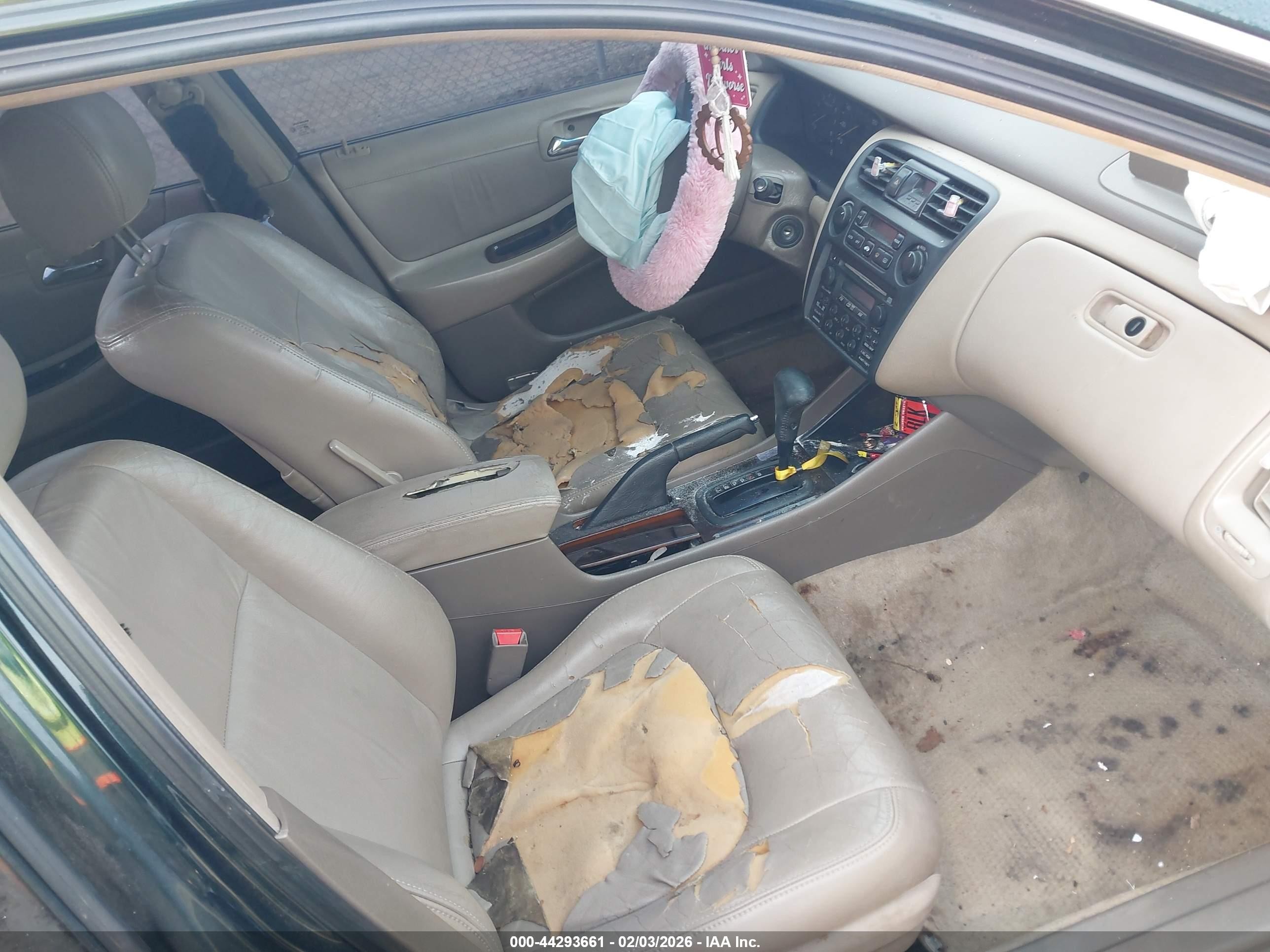 2000 Honda Accord 3.0 Ex Зеленый vin: 1HGCG1656YA083880