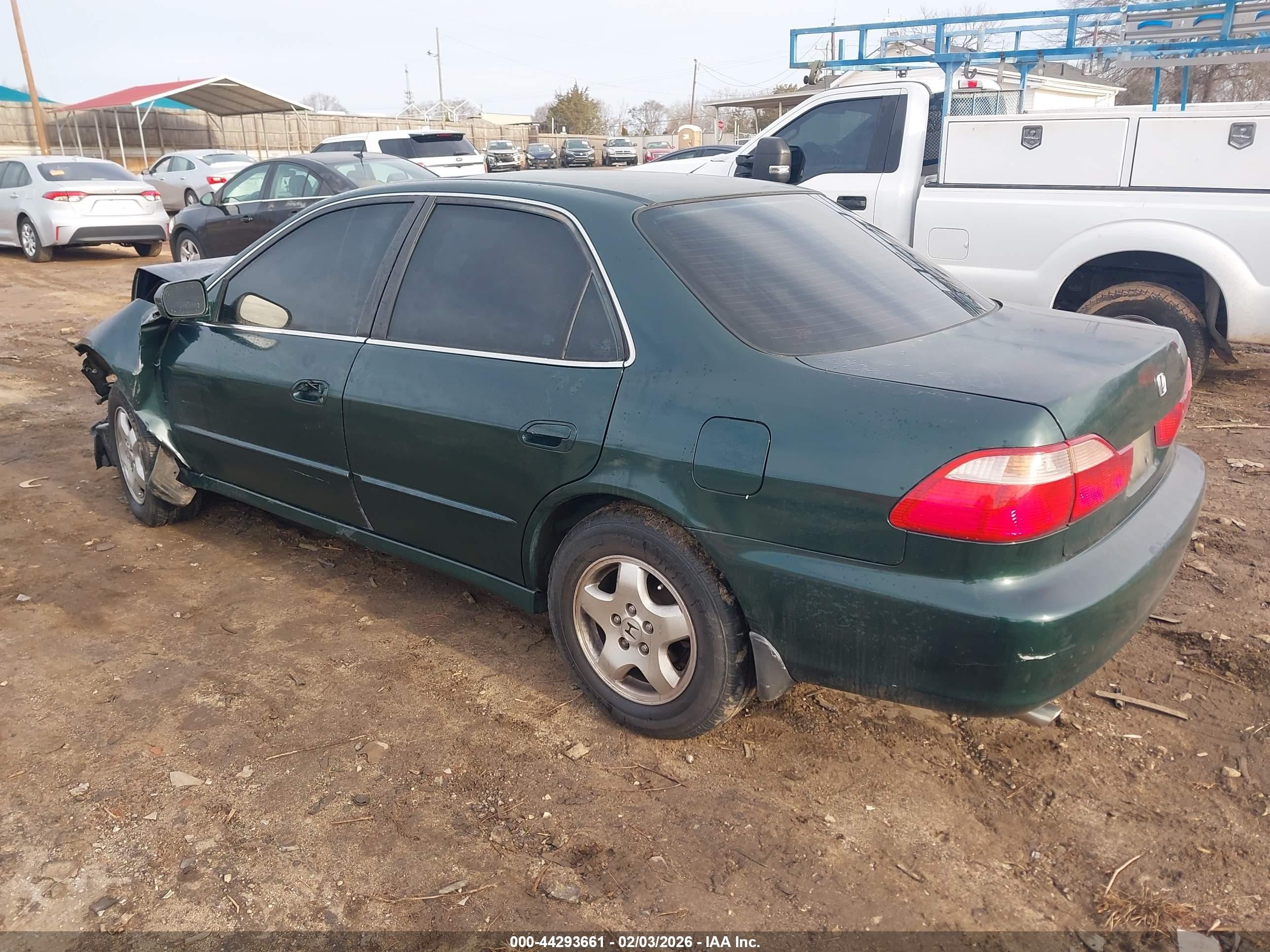 2000 Honda Accord 3.0 Ex Зеленый vin: 1HGCG1656YA083880